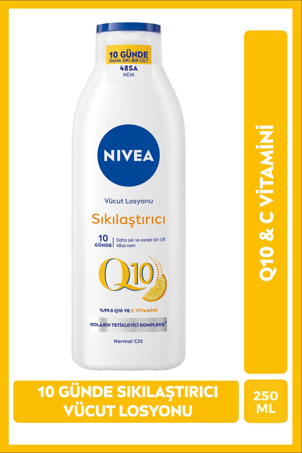 NIVEA Q10 Sıkılaştırıcı Vücut Losyonu 250ml