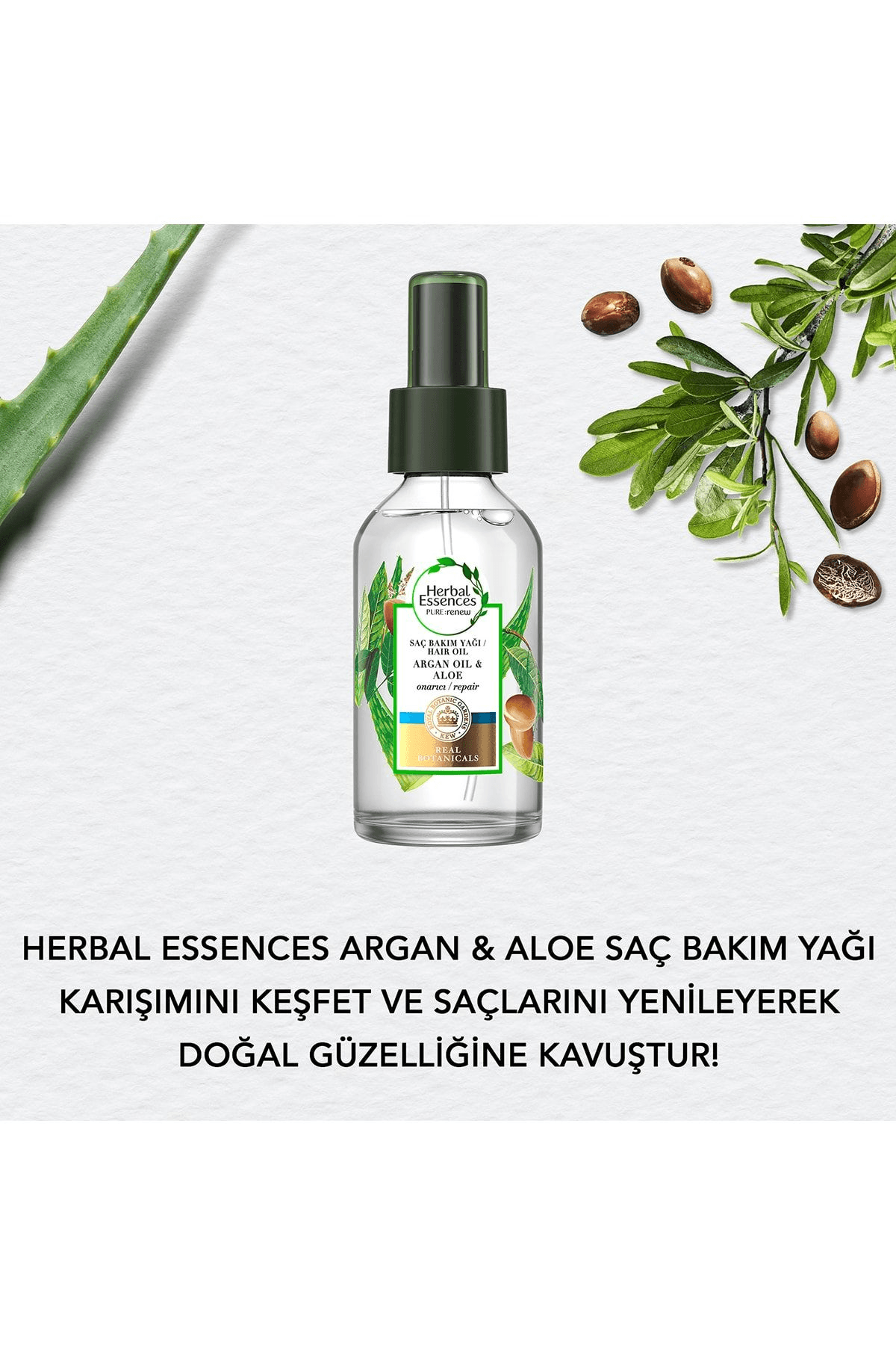 Herbal Essences Argan Yağlı Onarıcı Sprey Yağ 100 ml X 2 Adet