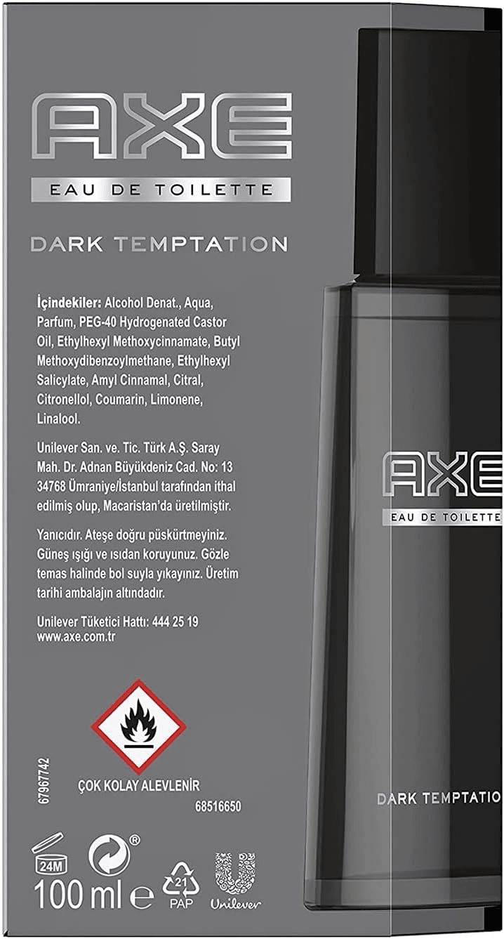 Axe Dark Temptation Erkek Parfüm (100 ml)