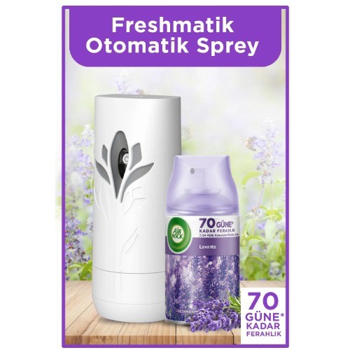 Air Wick Freshmatic Otomatik Sprey & Lavanta Yedek Sprey Oda Kokusu Kiti