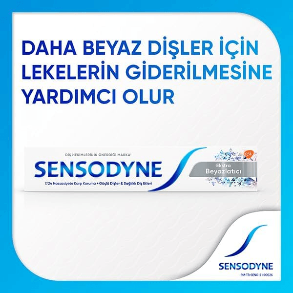 Sensodyne Ekstra Beyazlatıcı Diş Macunu 75 mL