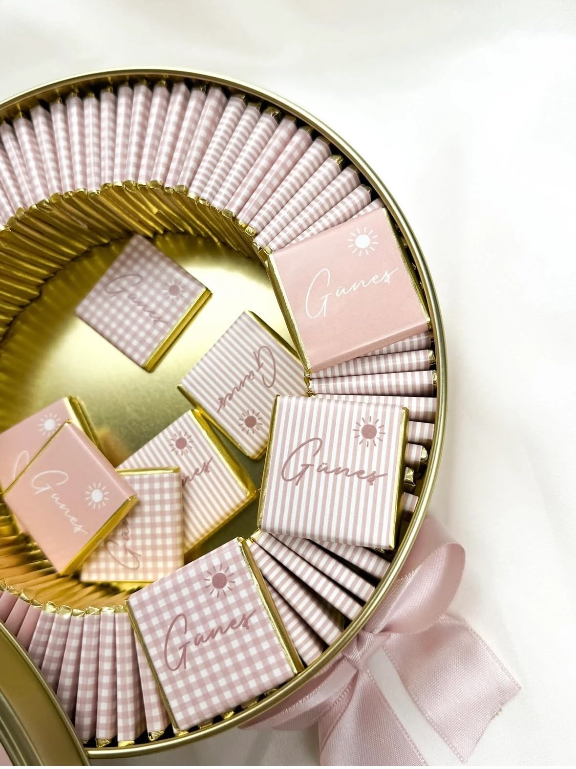 Kız Bebek Çikolatası 100 Adet