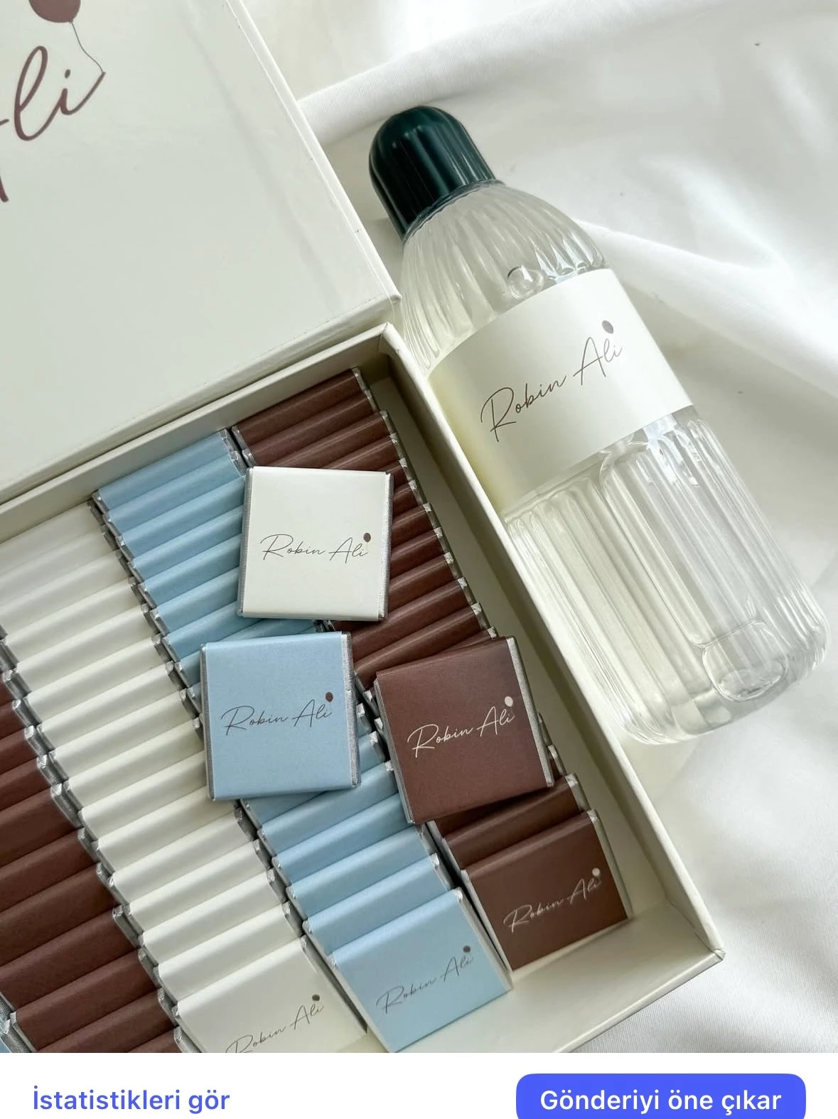 Kitap Kutuda İsme Özel Bebek Çikolatası 100 Adet