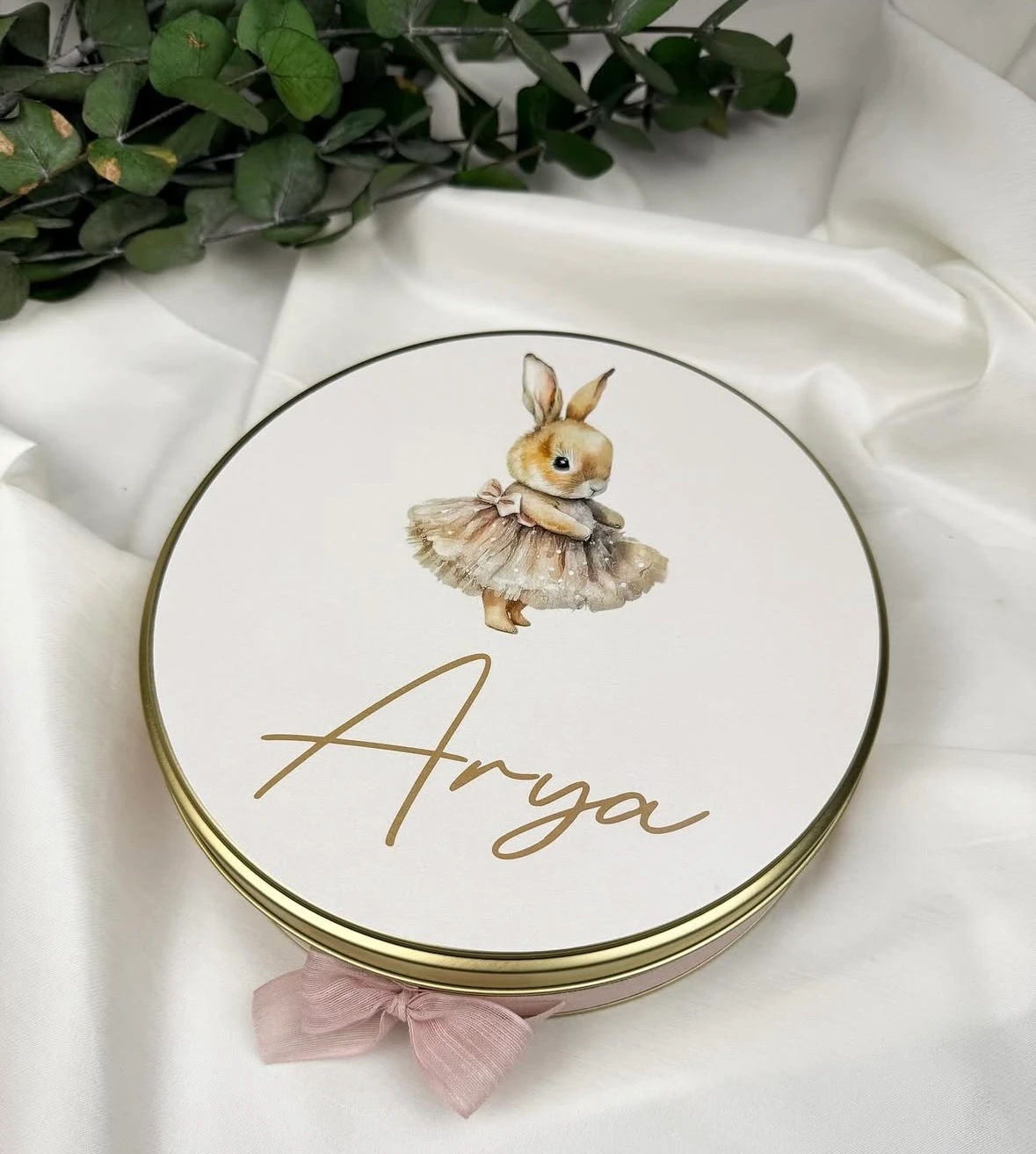 metal Kutuda Bebek Çikolatası 100 Adet