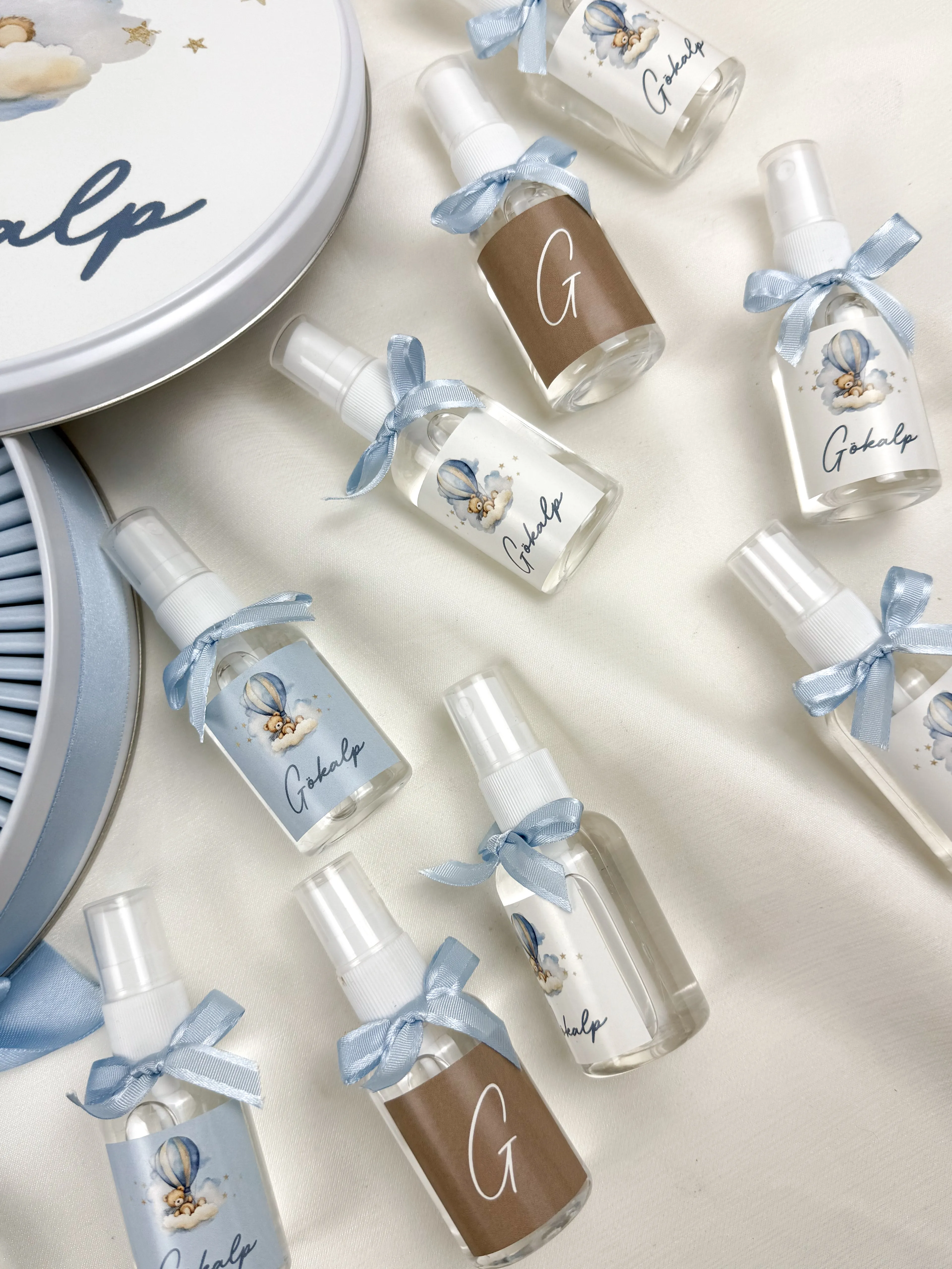 50cc Spreyli Kurdeleli Hediyelik Kolonya