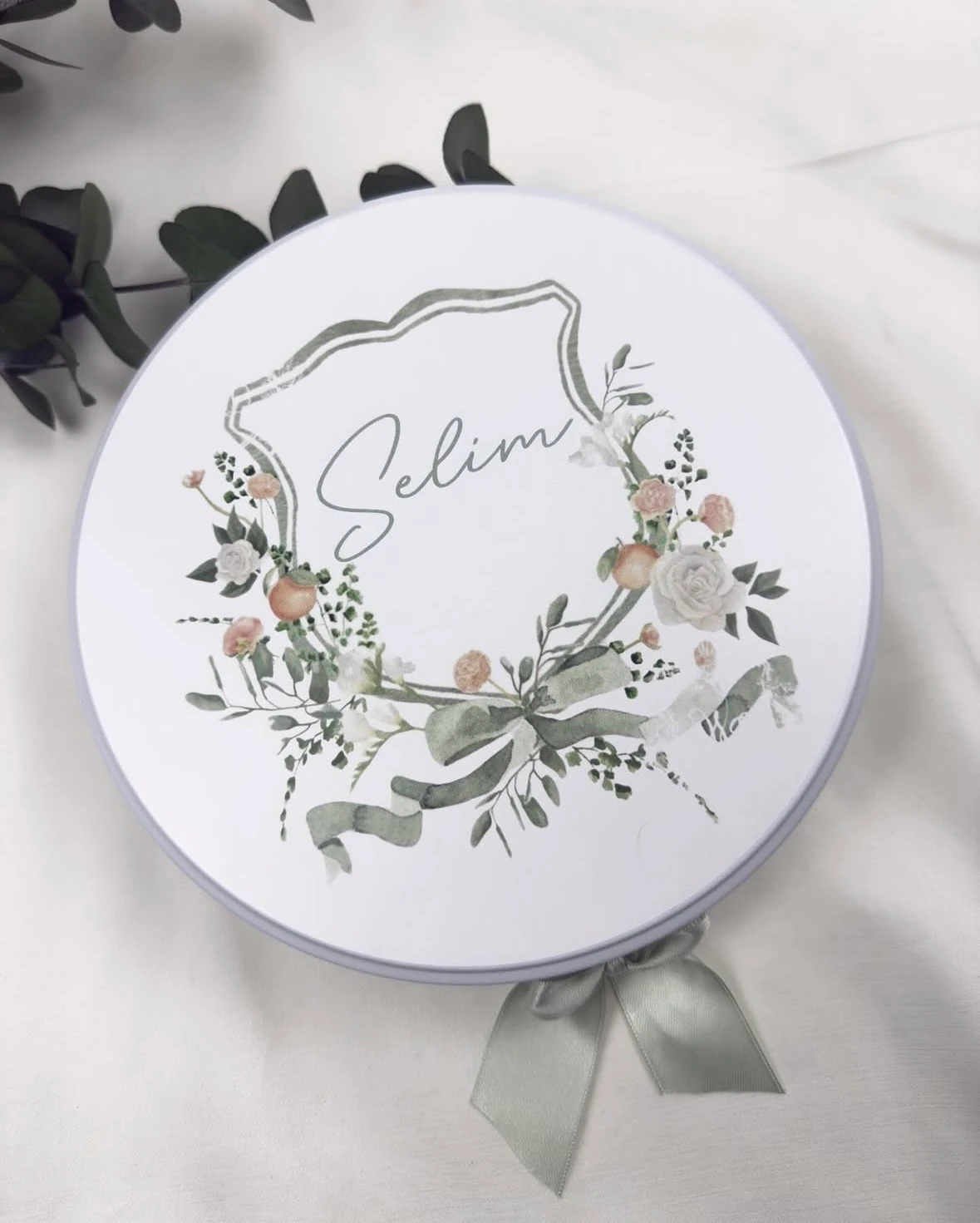 İsme Özel Erkek Bebek Çikolatası