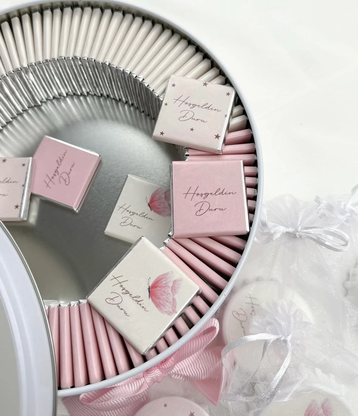 İsme Özel Kız Bebek Çikolatası