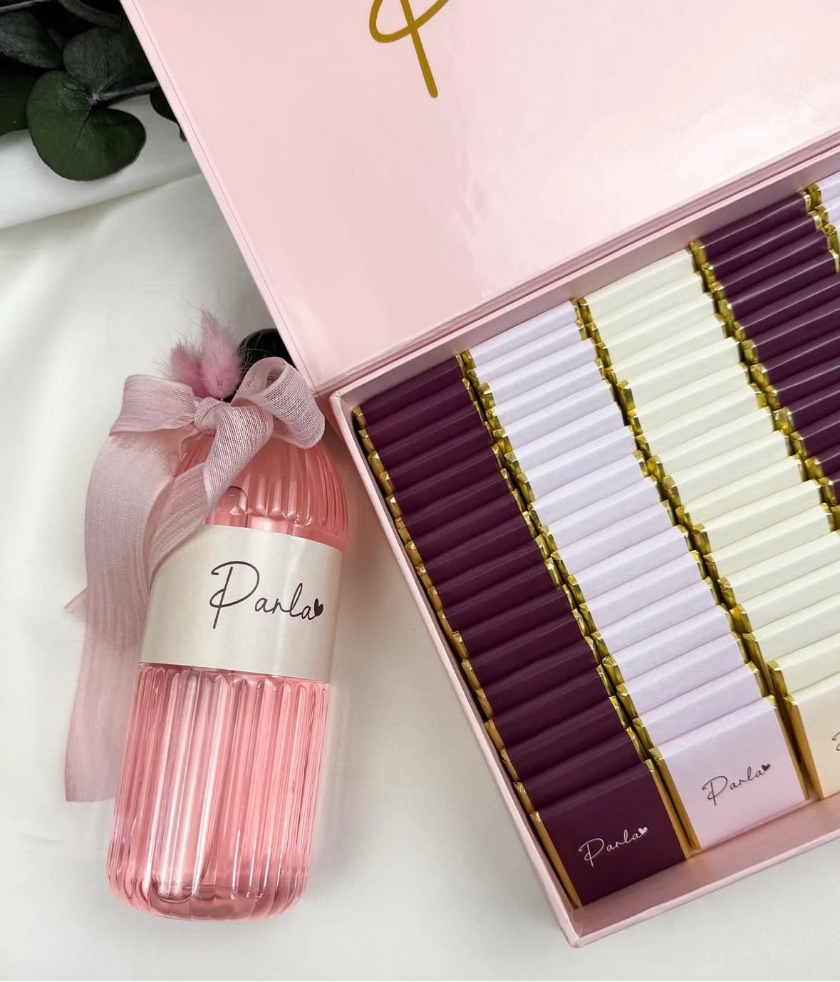 Kitap Kutuda İsme Özel Bebek Çikolatası 100 Adet