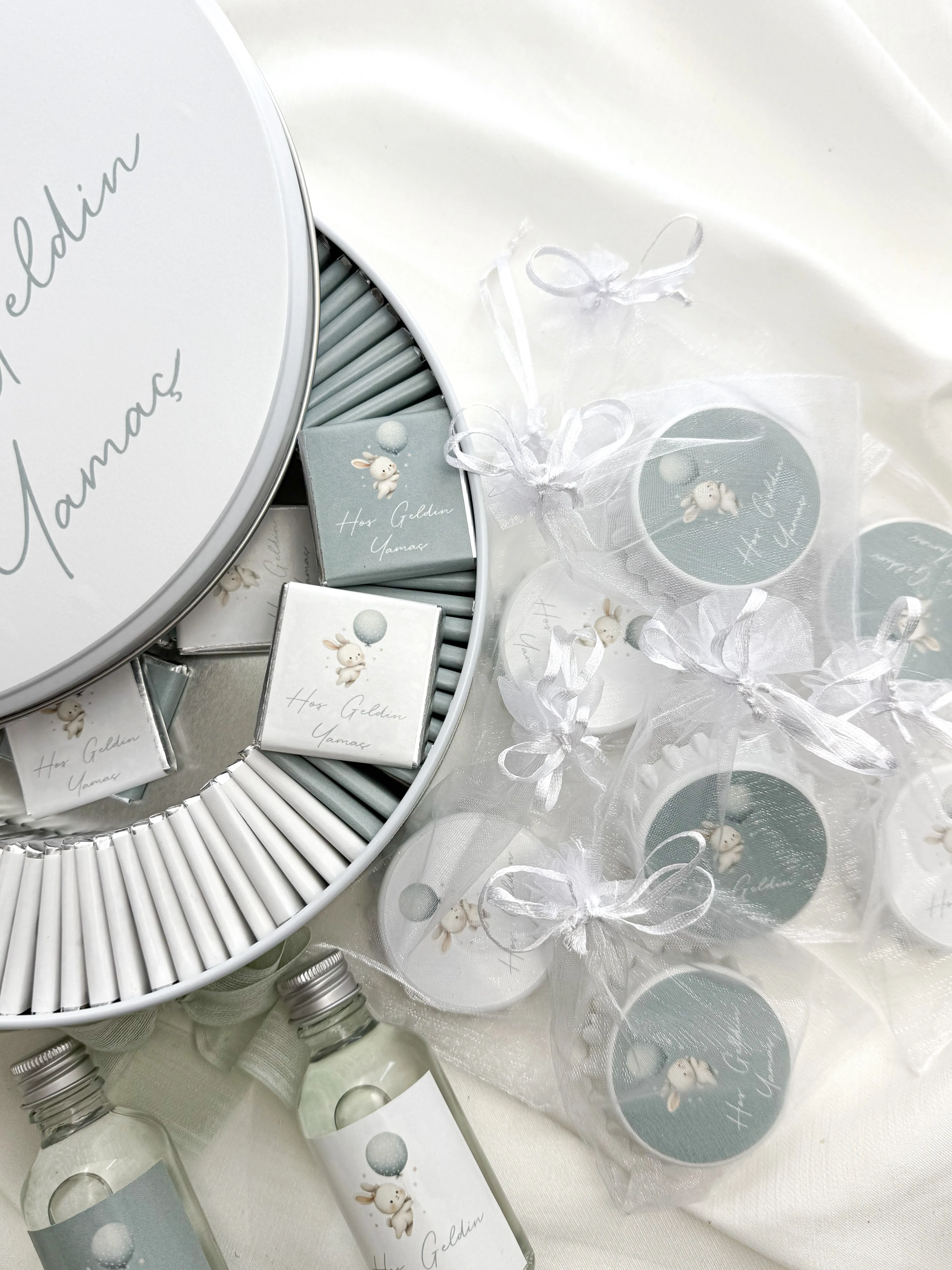 Tül kesede Hediyelik Magnet