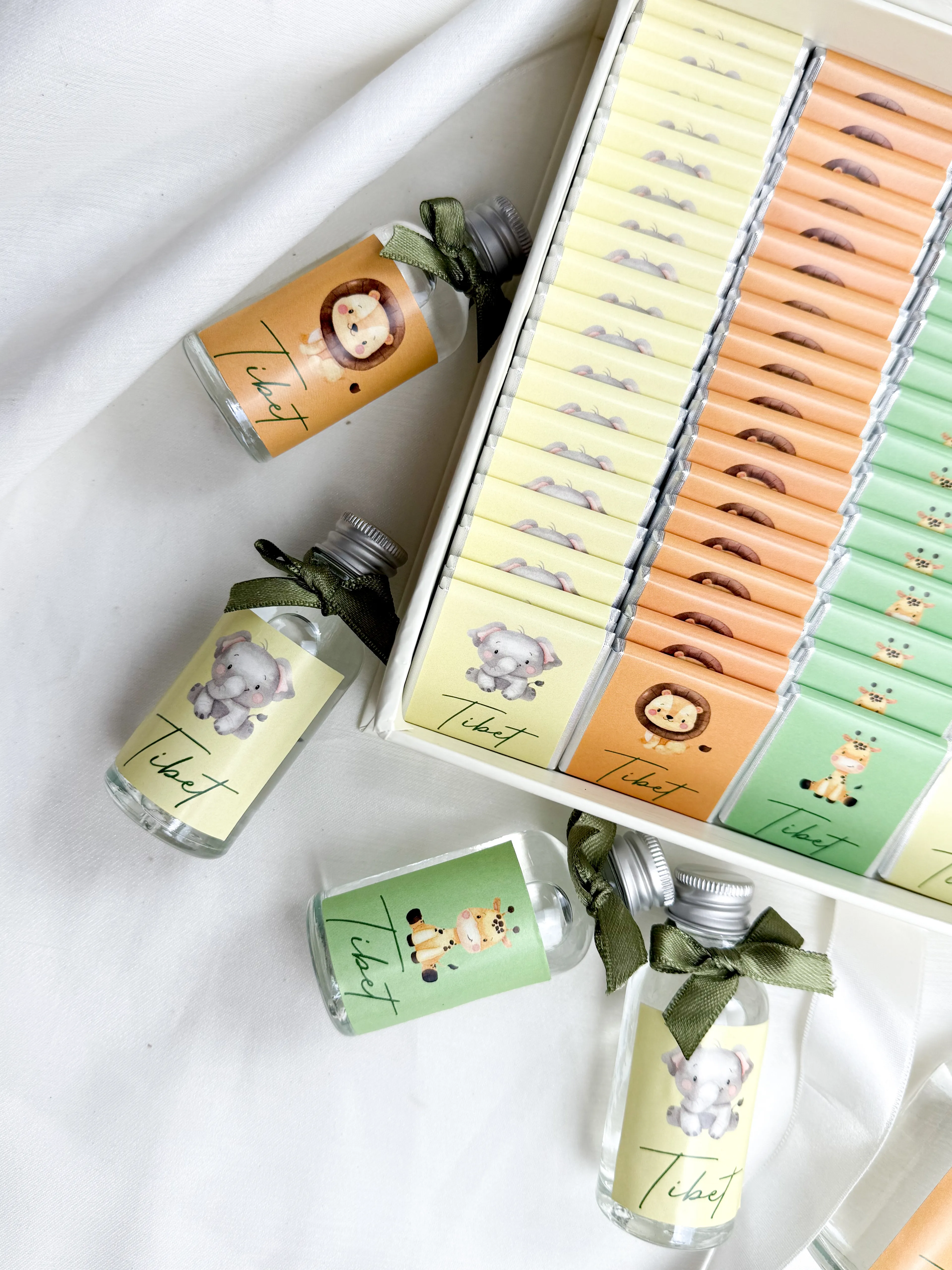 30cc Kurdeleli Cam Kolonya Hediyelik