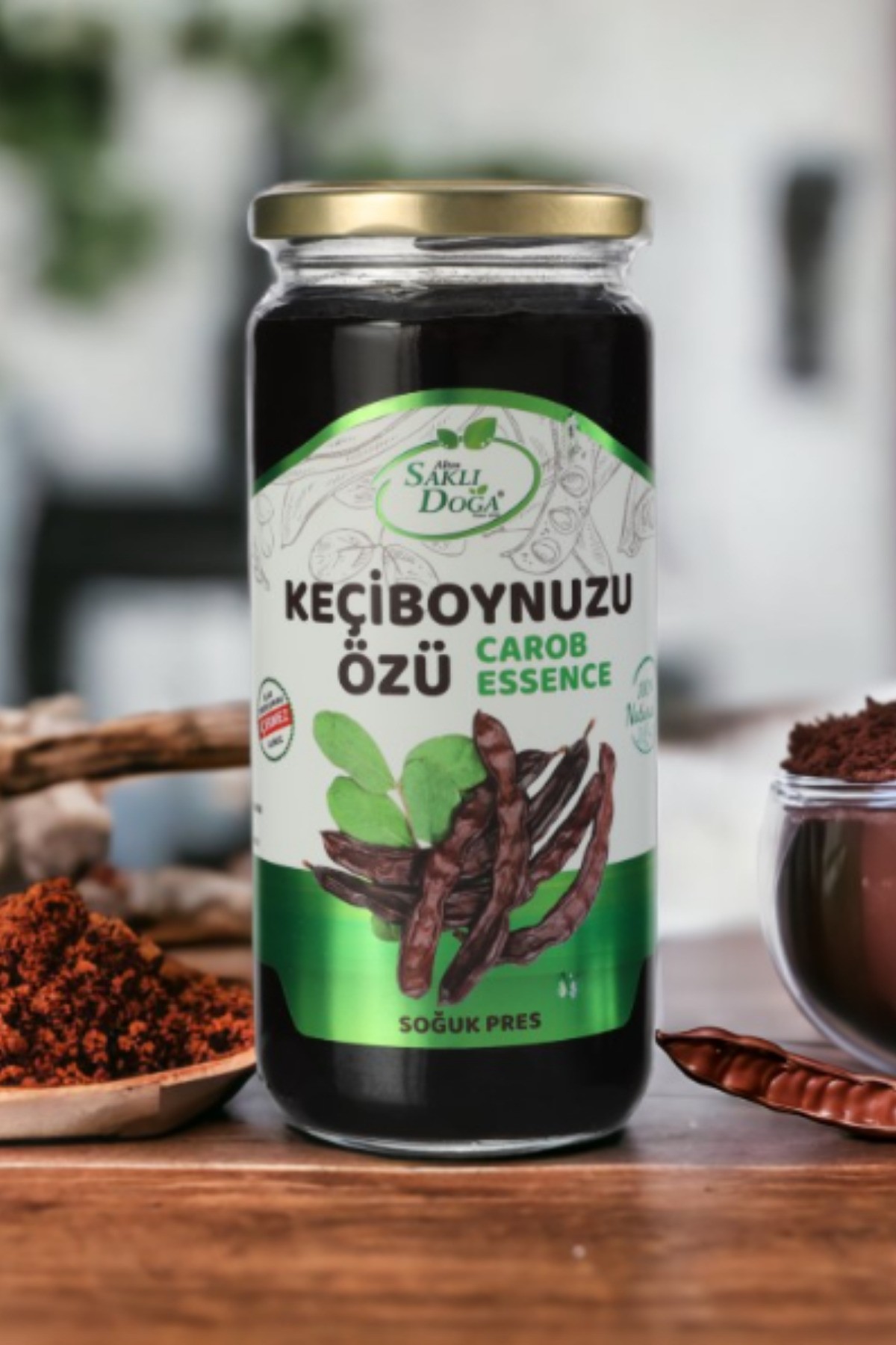 Premium Keçiboynuzu Pekmezi Özü Katkısız Doğal 640 Gr