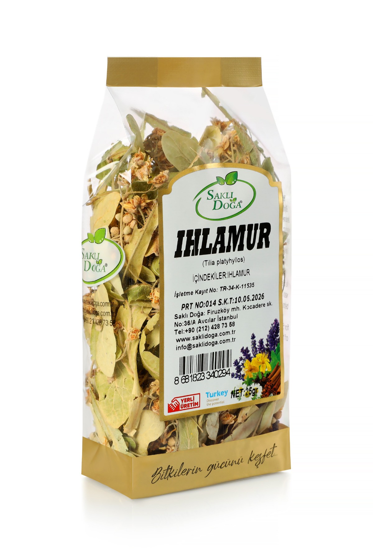 Premium Ihlamur 25 Gr - Yaprak Ihlamur