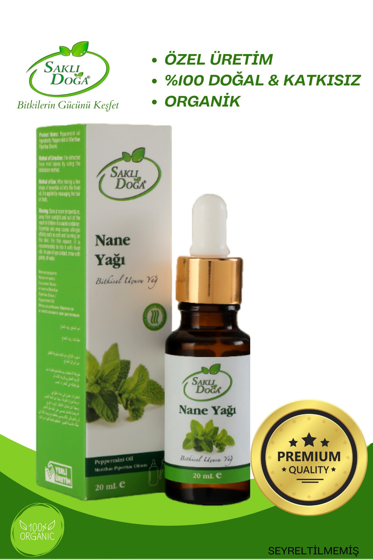 Premium Nane Yağı 20 ML