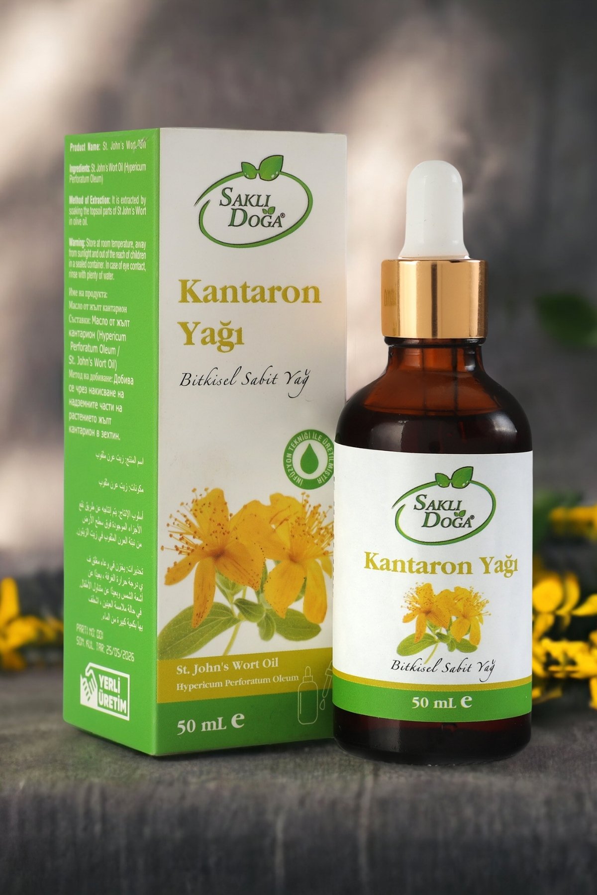 Premium Kantaron Yağı doğal katkısız 50 ML