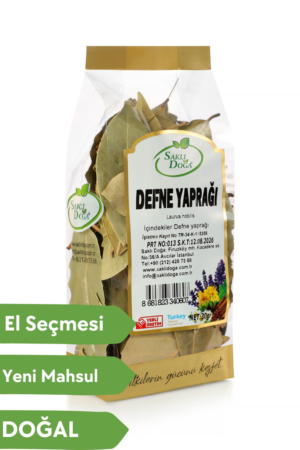 Premium Defne Yaprağı 30 Gr