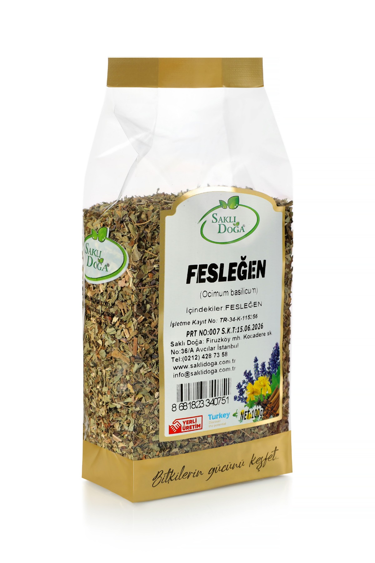 Premium Fesleğen 100 Gr