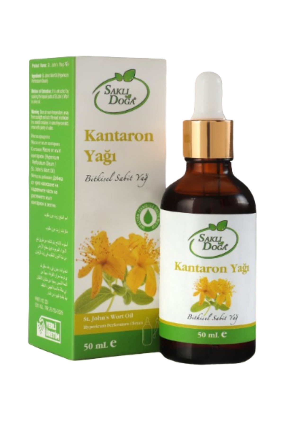 Premium Kantaron Yağı doğal katkısız 50 ML