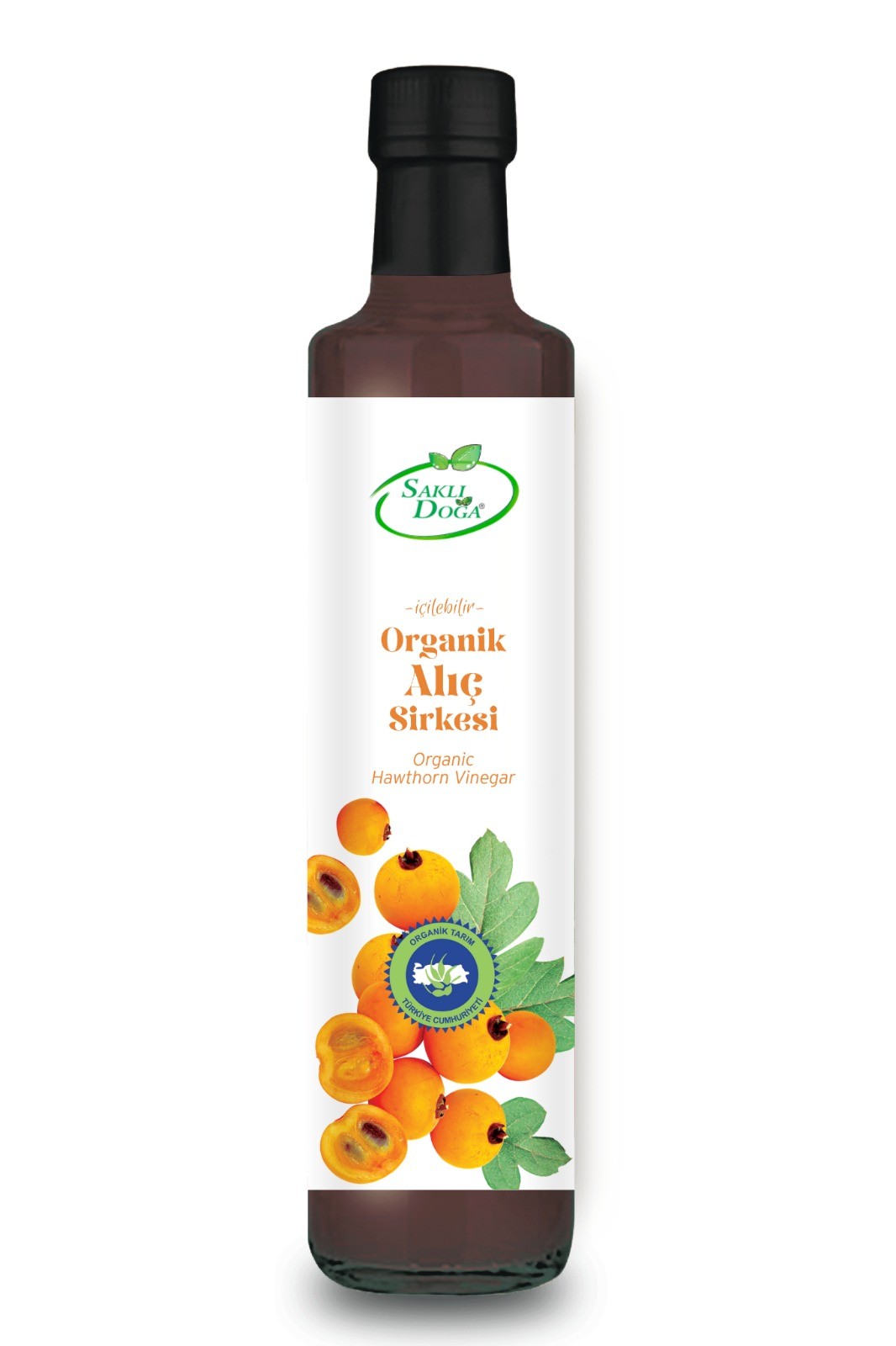 Organik Alıç Sirkesi 500ml