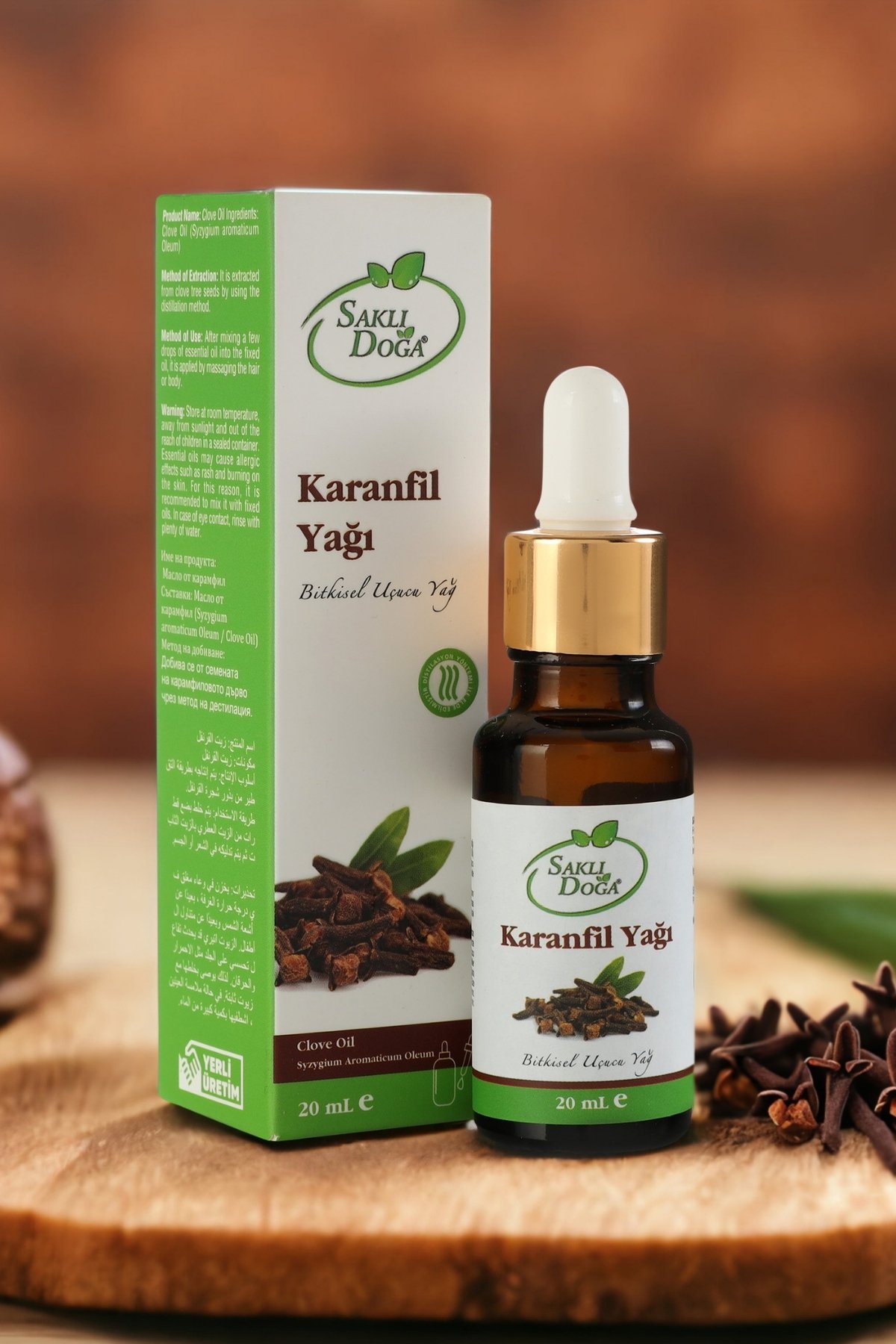 Premium Karanfil Yağı Doğal katkısız 20 ML