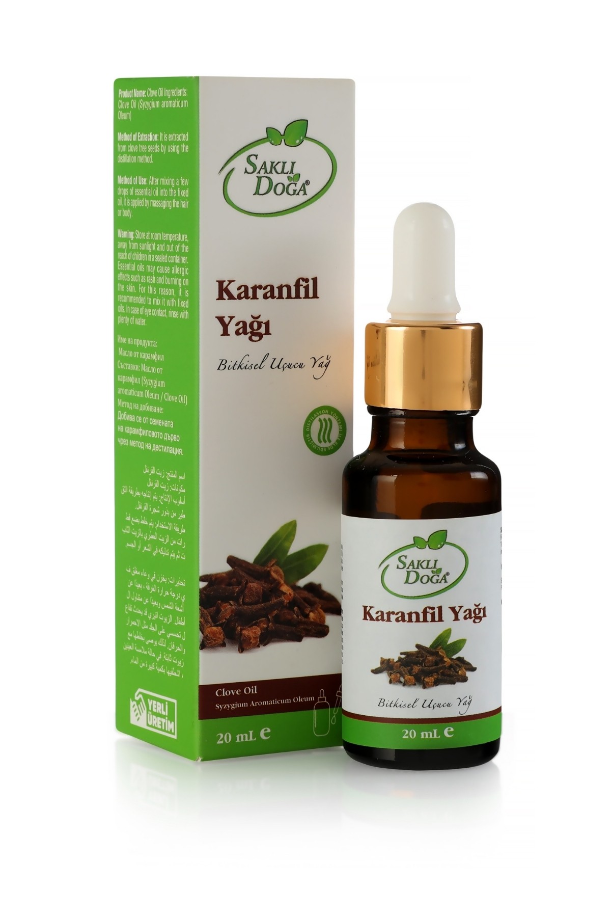 Premium Karanfil Yağı Doğal katkısız 20 ML