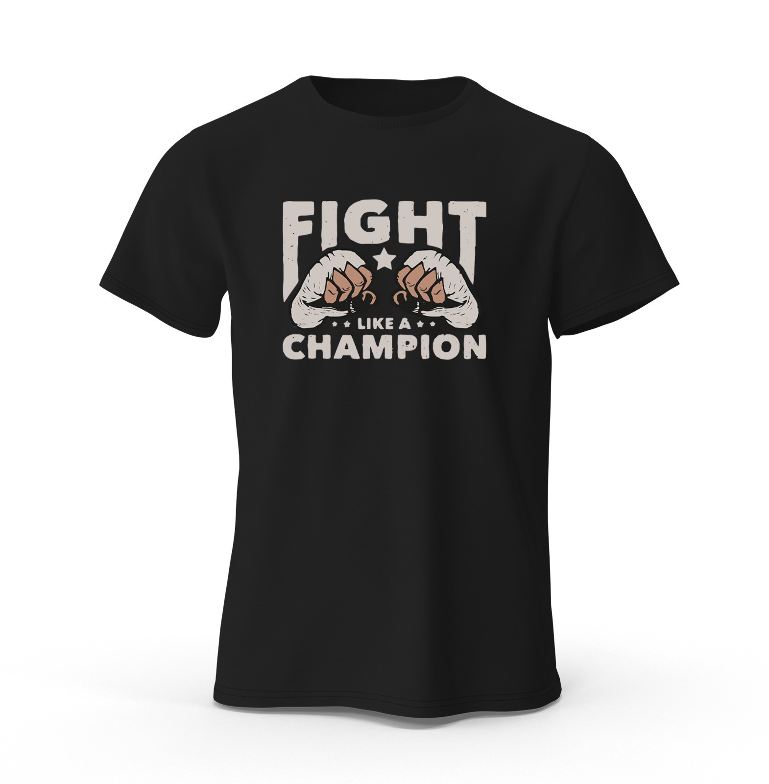 (outlet) FIGHT LIKE A CHAMPION Siyah T-shirt (outlet)