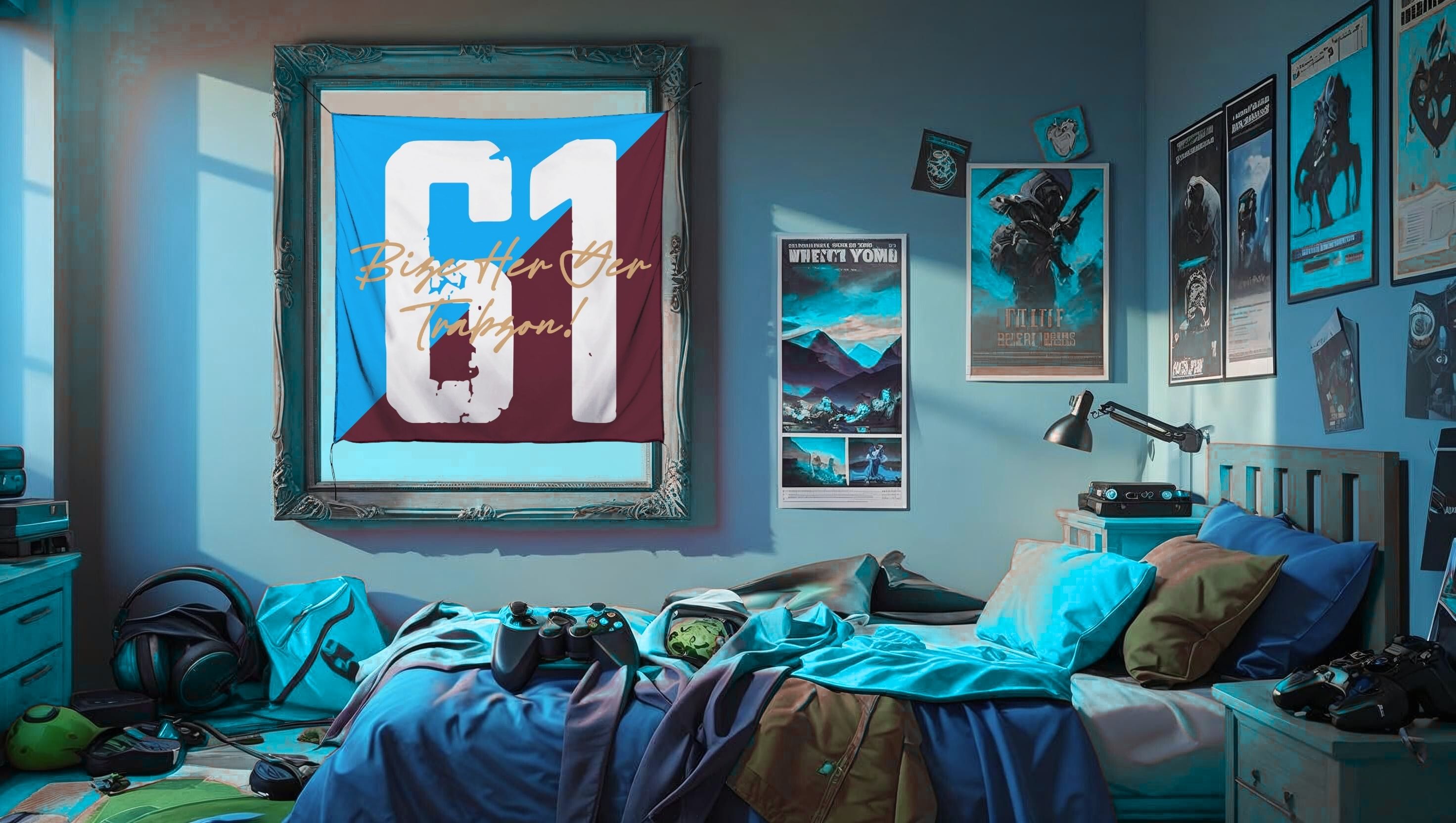 Bize Her Yer Trabzon 61 Bayrak