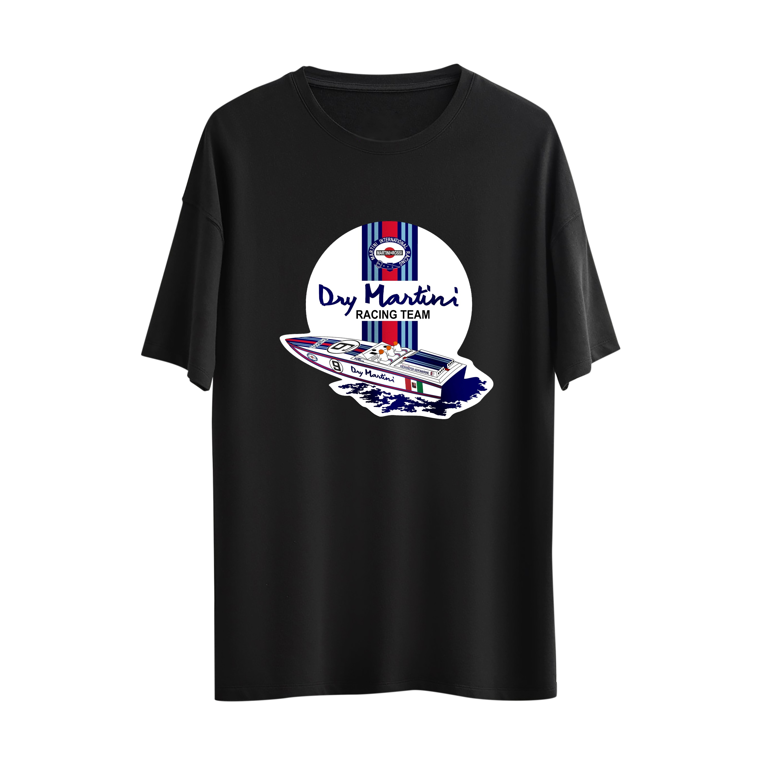 Dry Martini Siyah T-Shirt / Outlet
