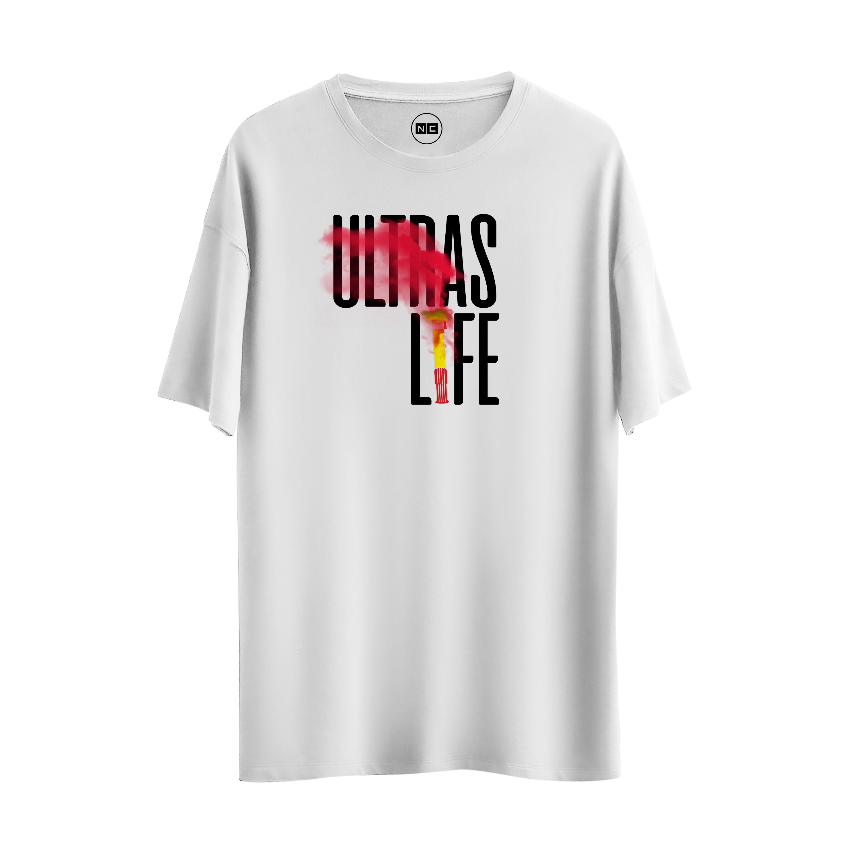 Ultras Life Beyaz T-Shirt / Outlet