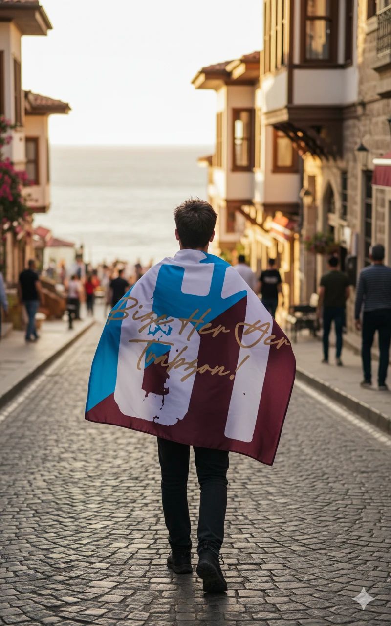 Bize Her Yer Trabzon 61 Bayrak