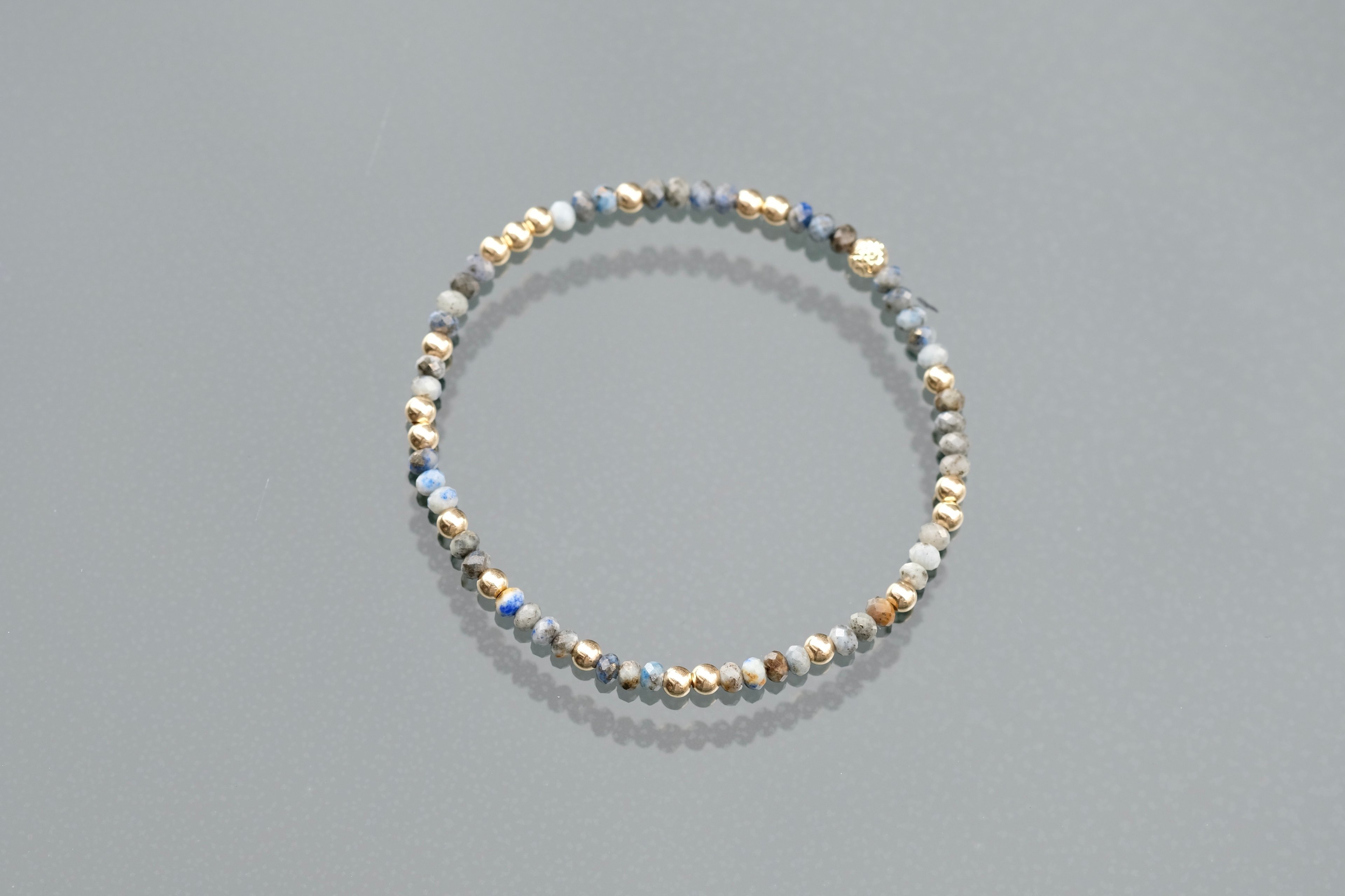 MARE - Lapis Lazuli Altın Bileklik