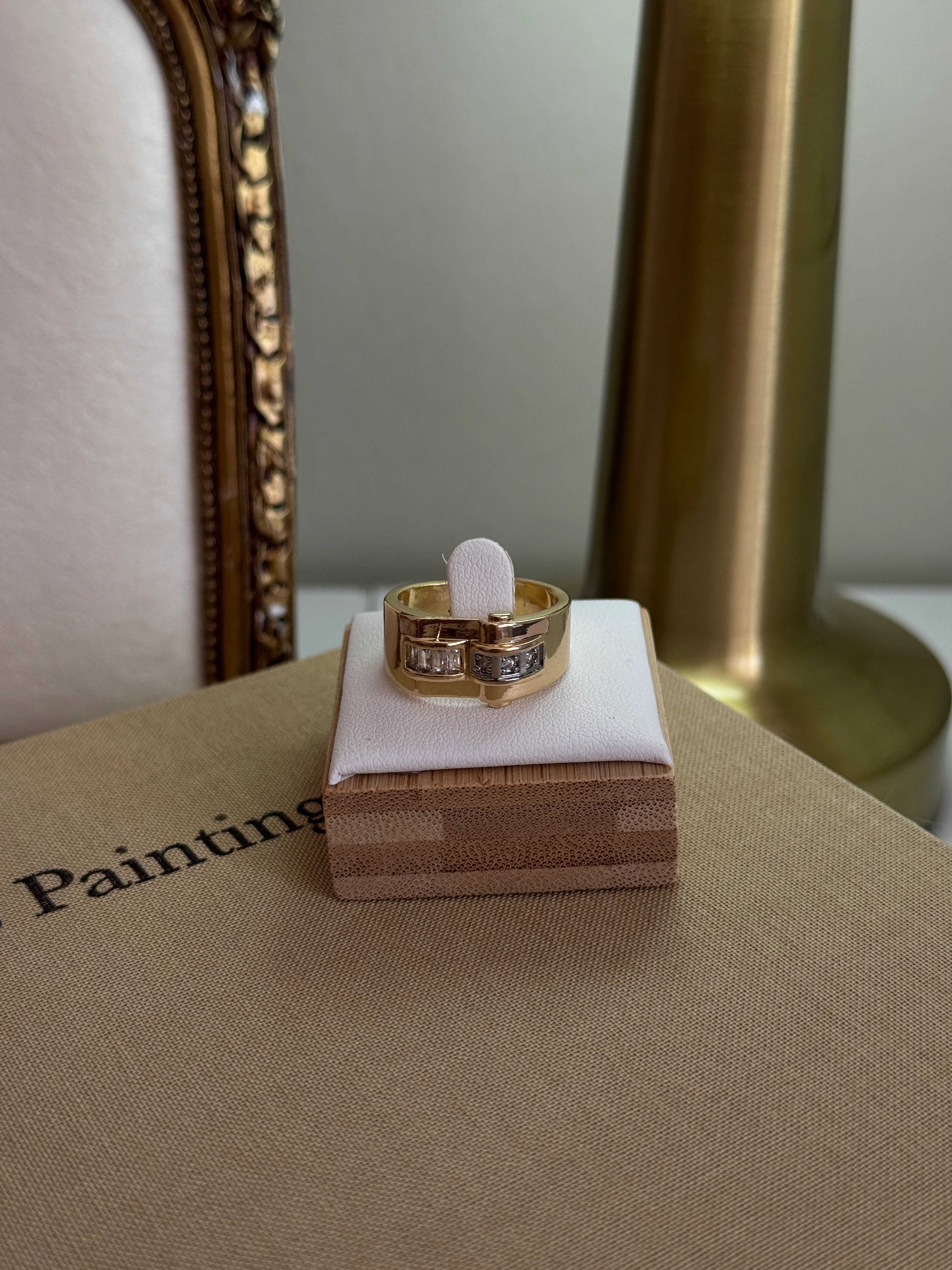 Vip Zirkon Taşlı Baget Yüzük