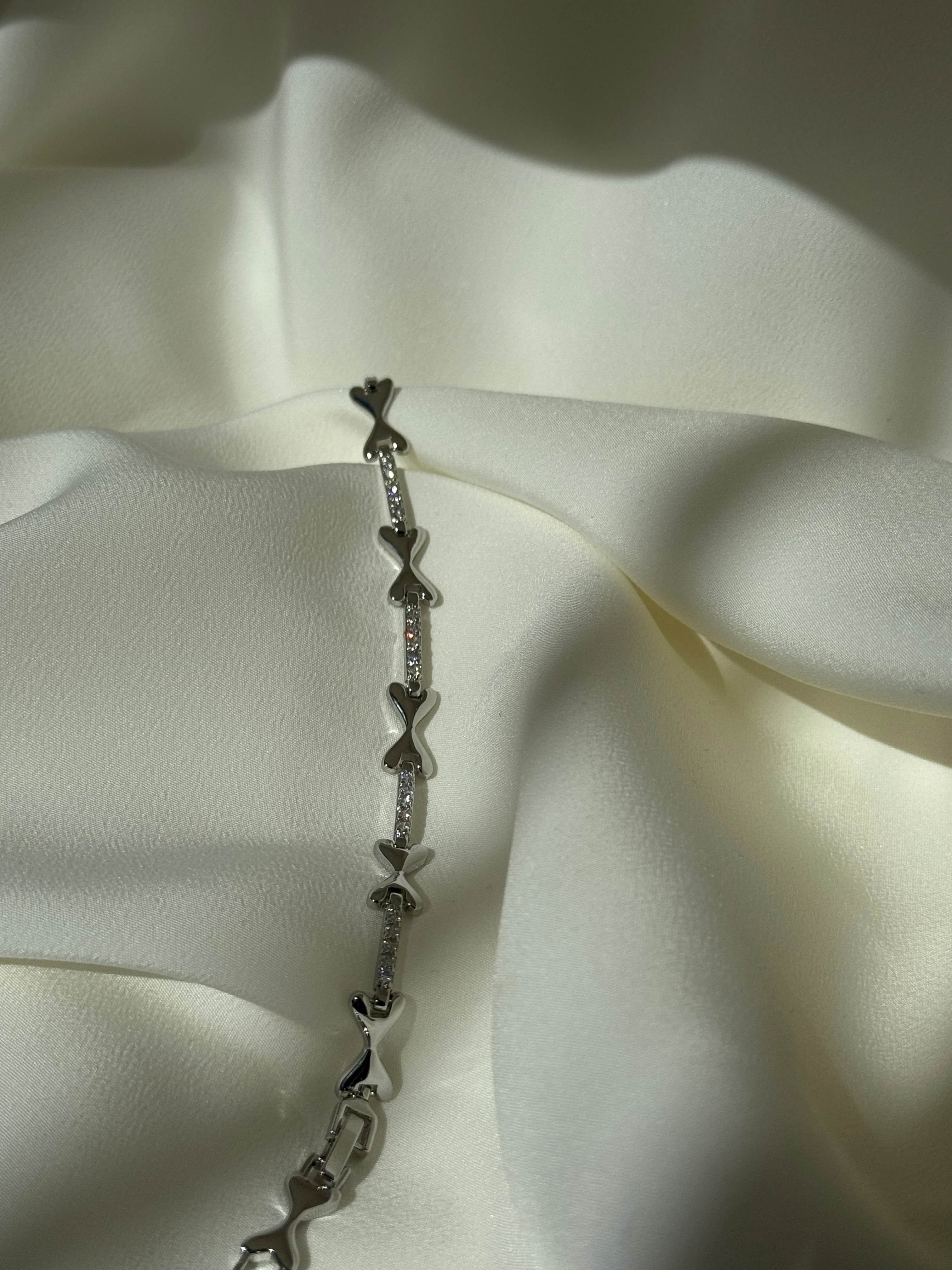 14K Silver Kalpli Su Yolu Bileklik