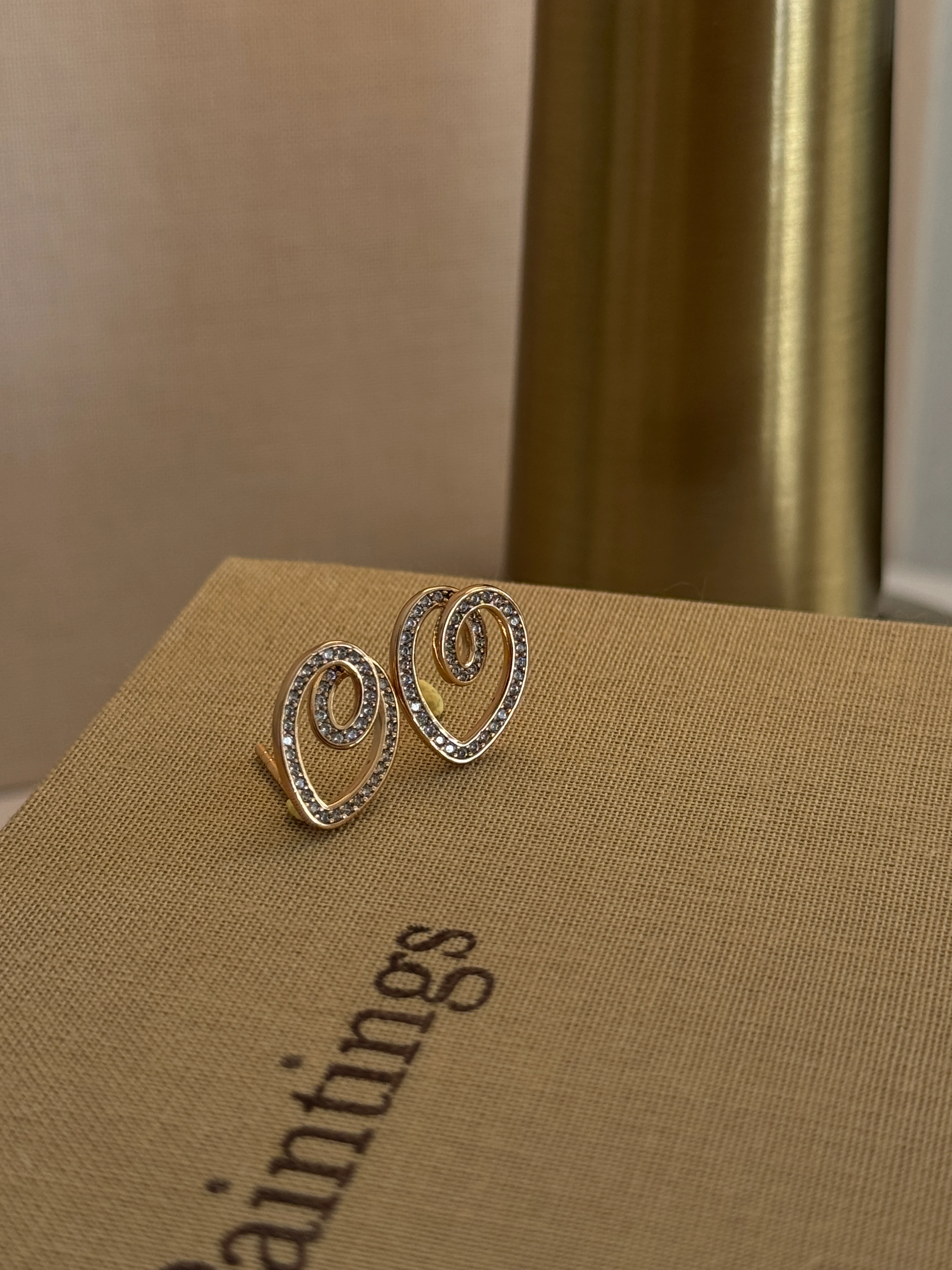 Xuping Sarmal Kalp Küpe