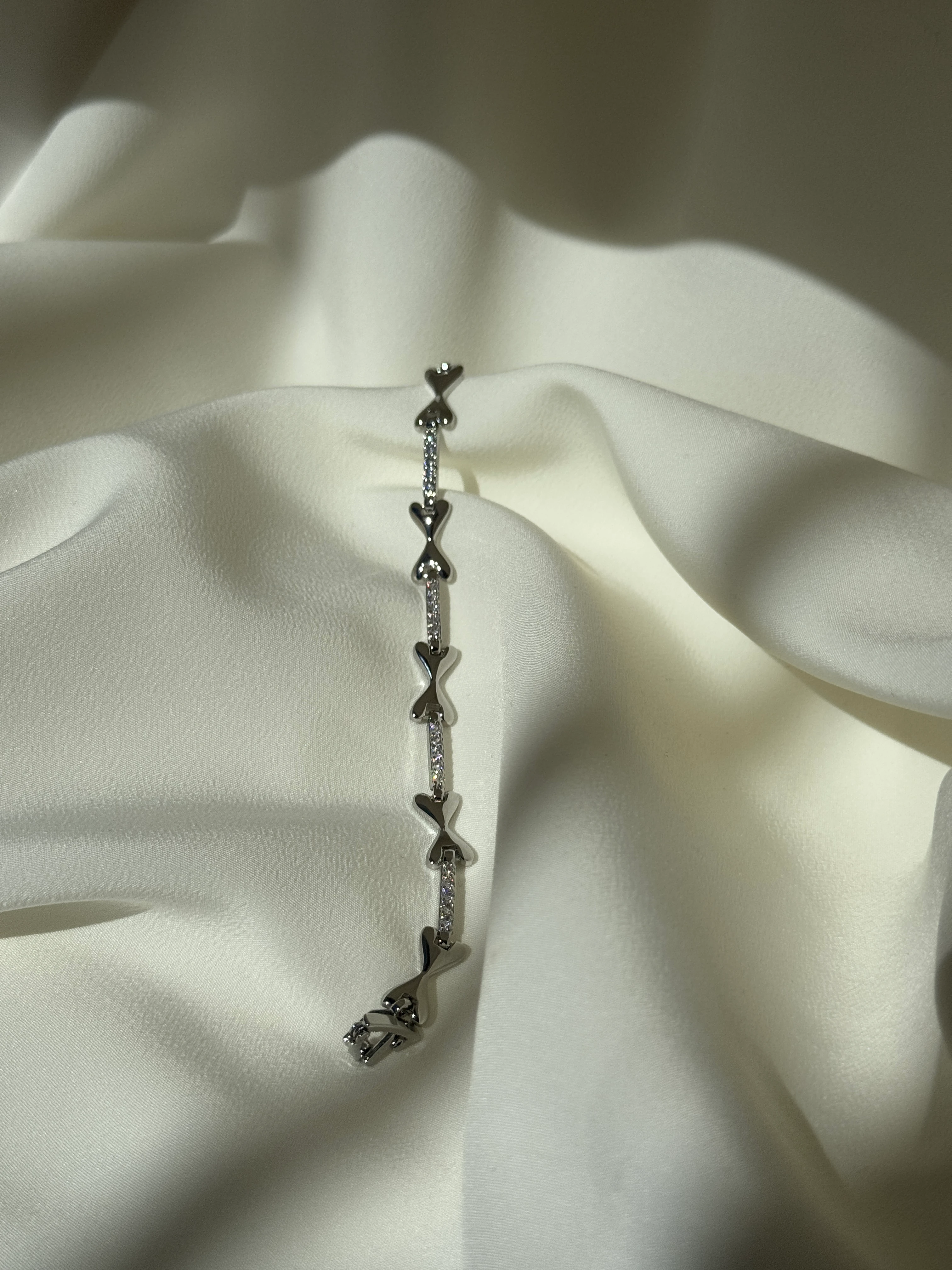 14K Silver Kalpli Su Yolu Bileklik