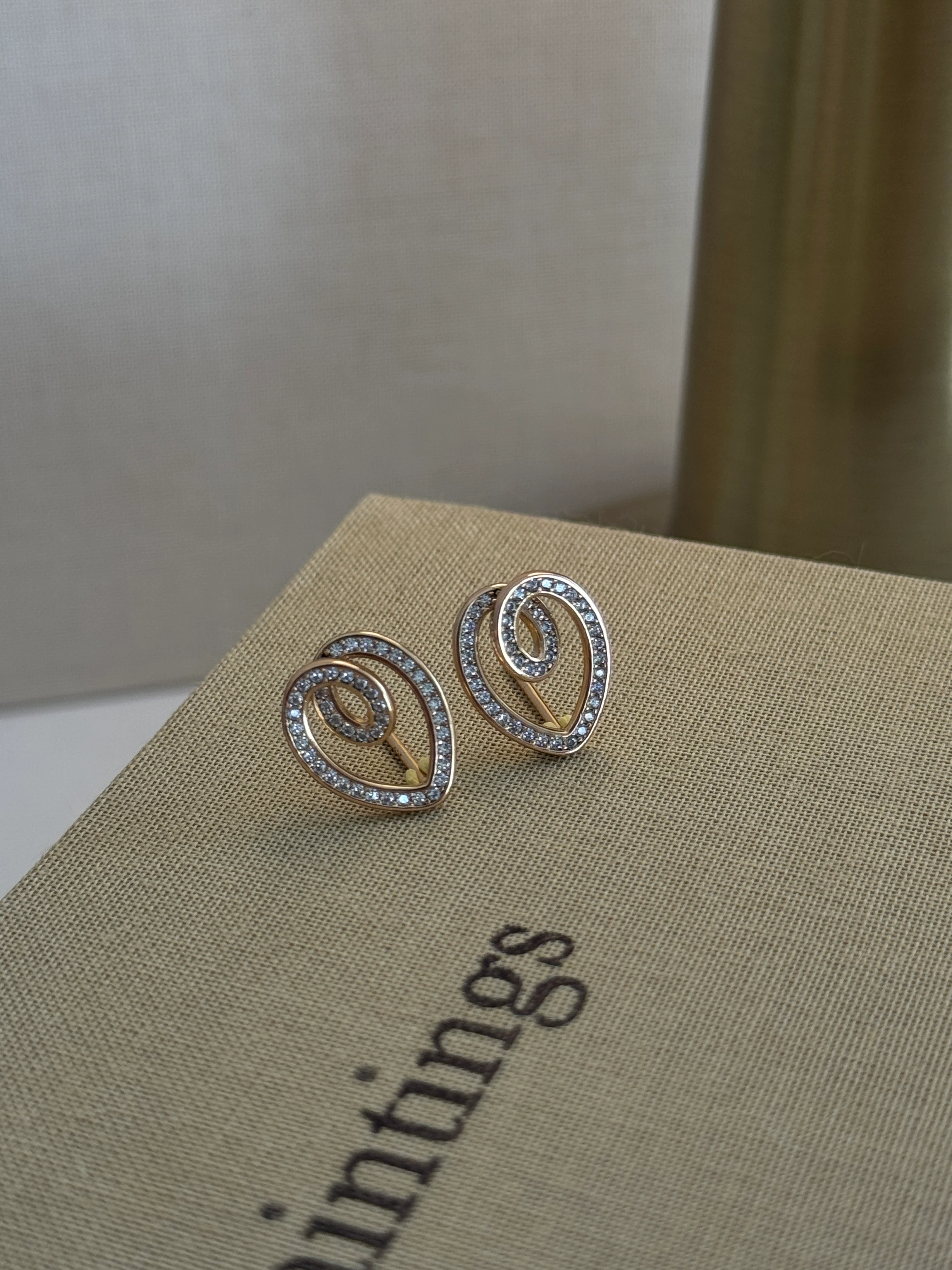 Xuping Sarmal Kalp Küpe