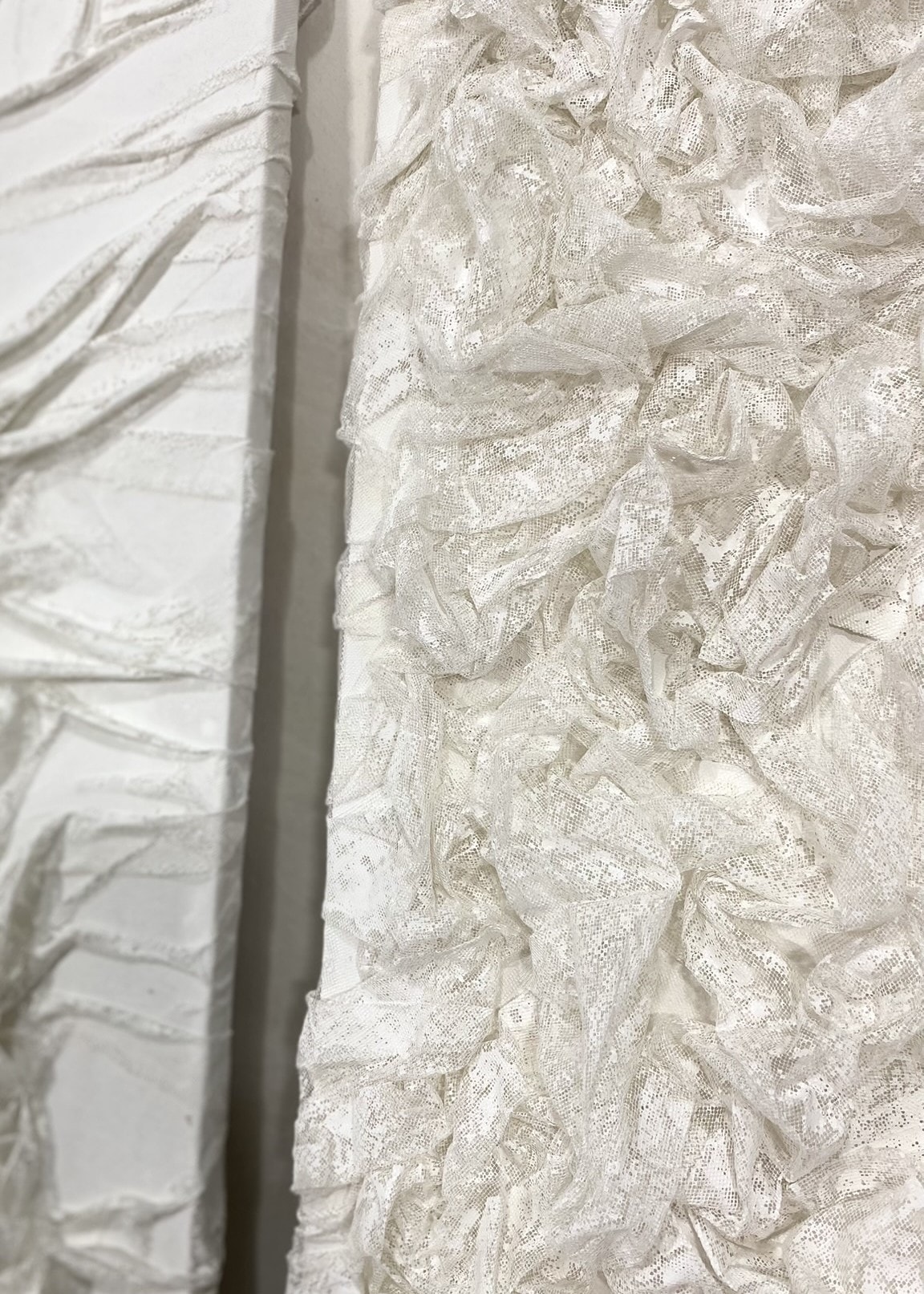 2'li Dokulu Alçı Tablo Düşlerin Yansıması | El Yapımı 3D Dekoratif Duvar Tablosu