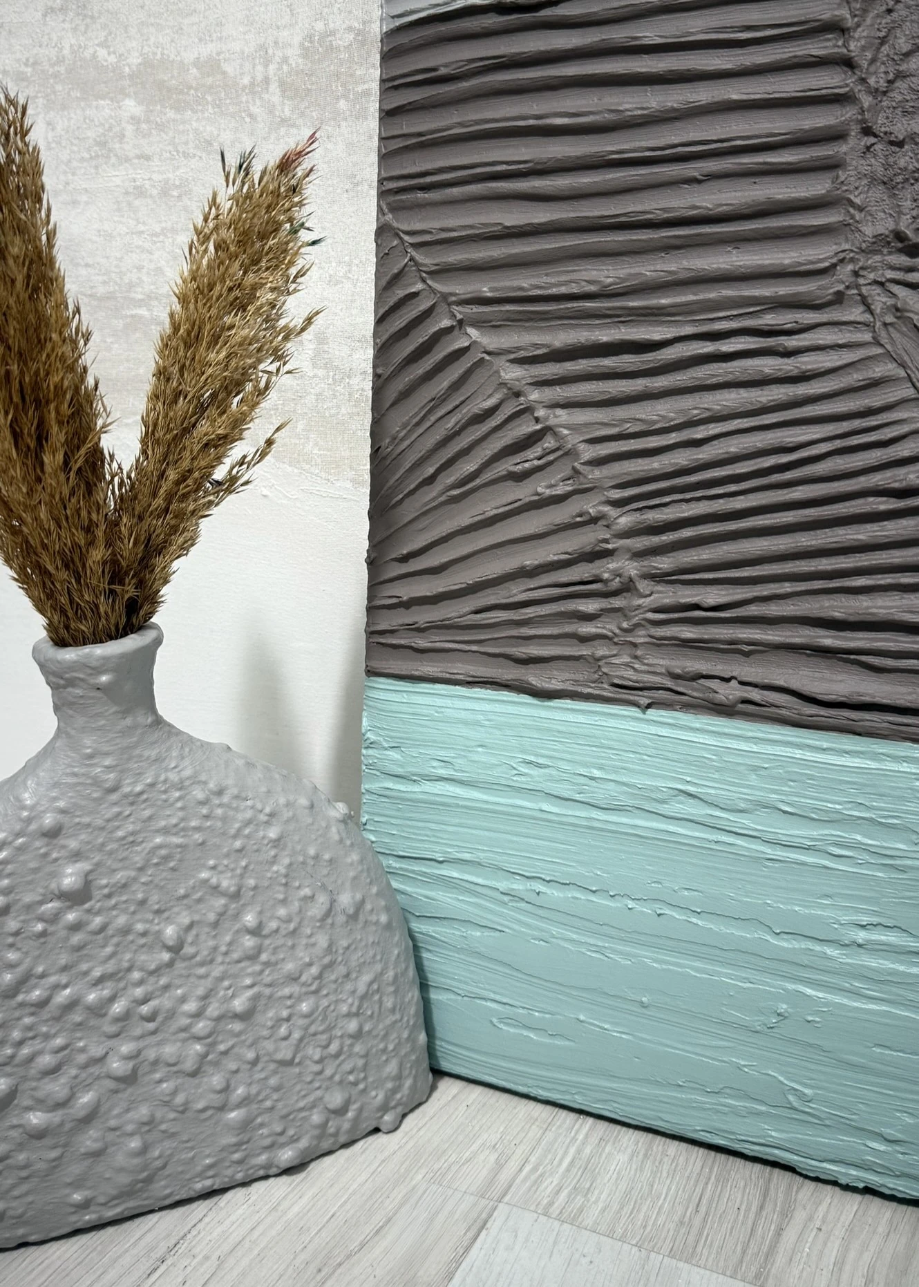 Dokulu Tablo Kodlanmış Doku | El Yapımı 3D Dekoratif Duvar Tablosu