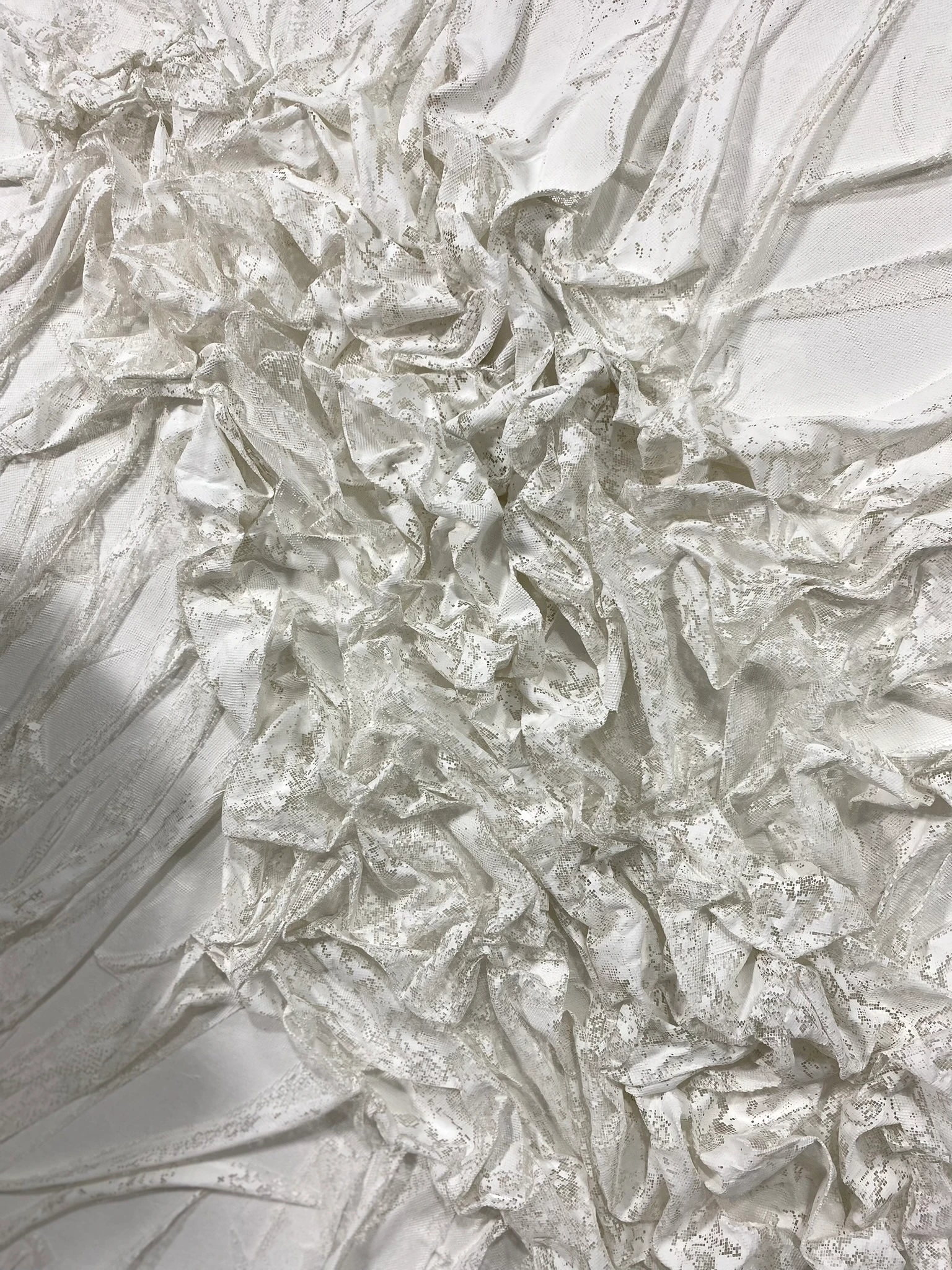 Dokulu Alçı Tablo Ruhun Kıvrımları | El Yapımı 3D Dekoratif Duvar Tablosu