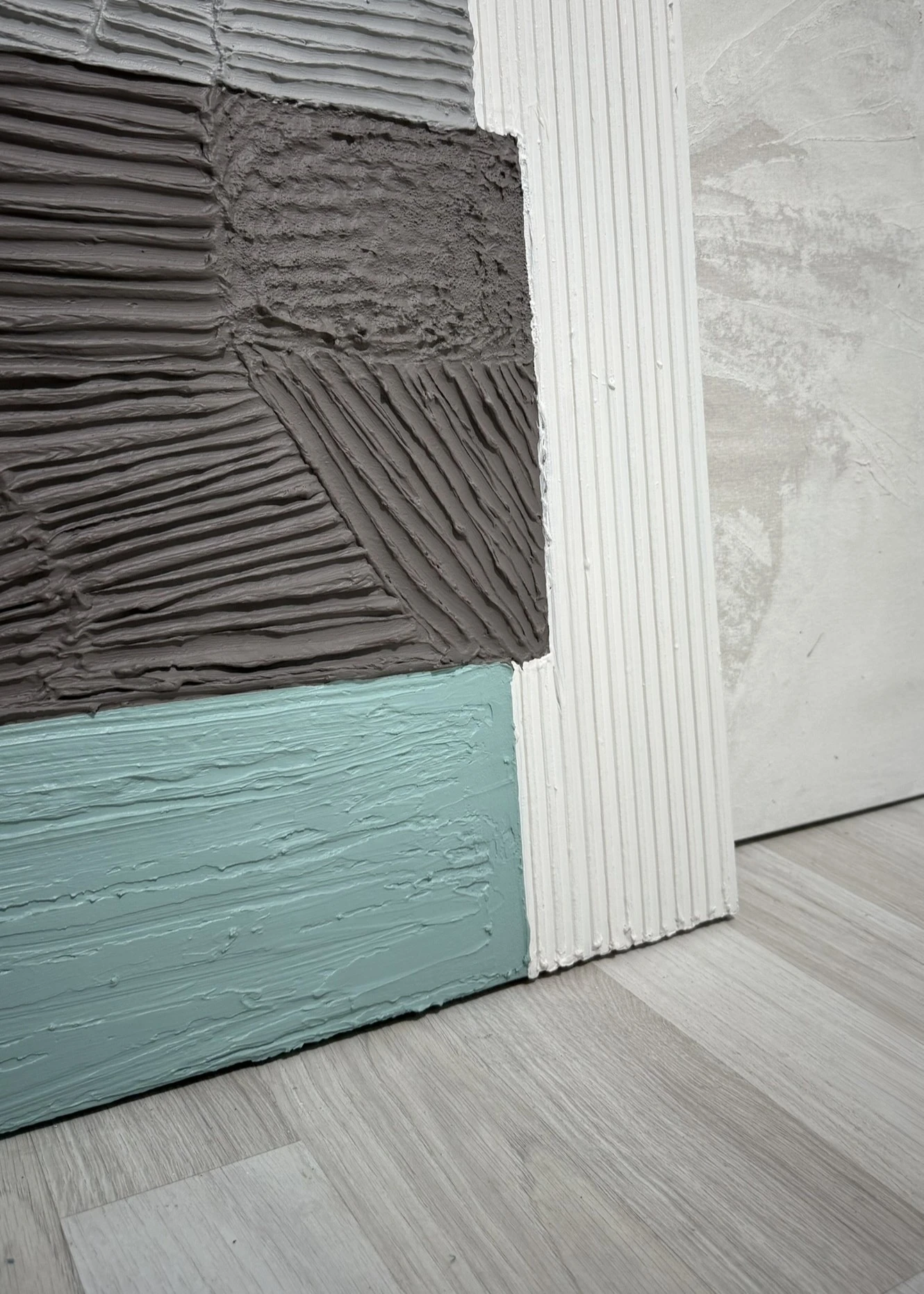 Dokulu Tablo Kodlanmış Doku | El Yapımı 3D Dekoratif Duvar Tablosu