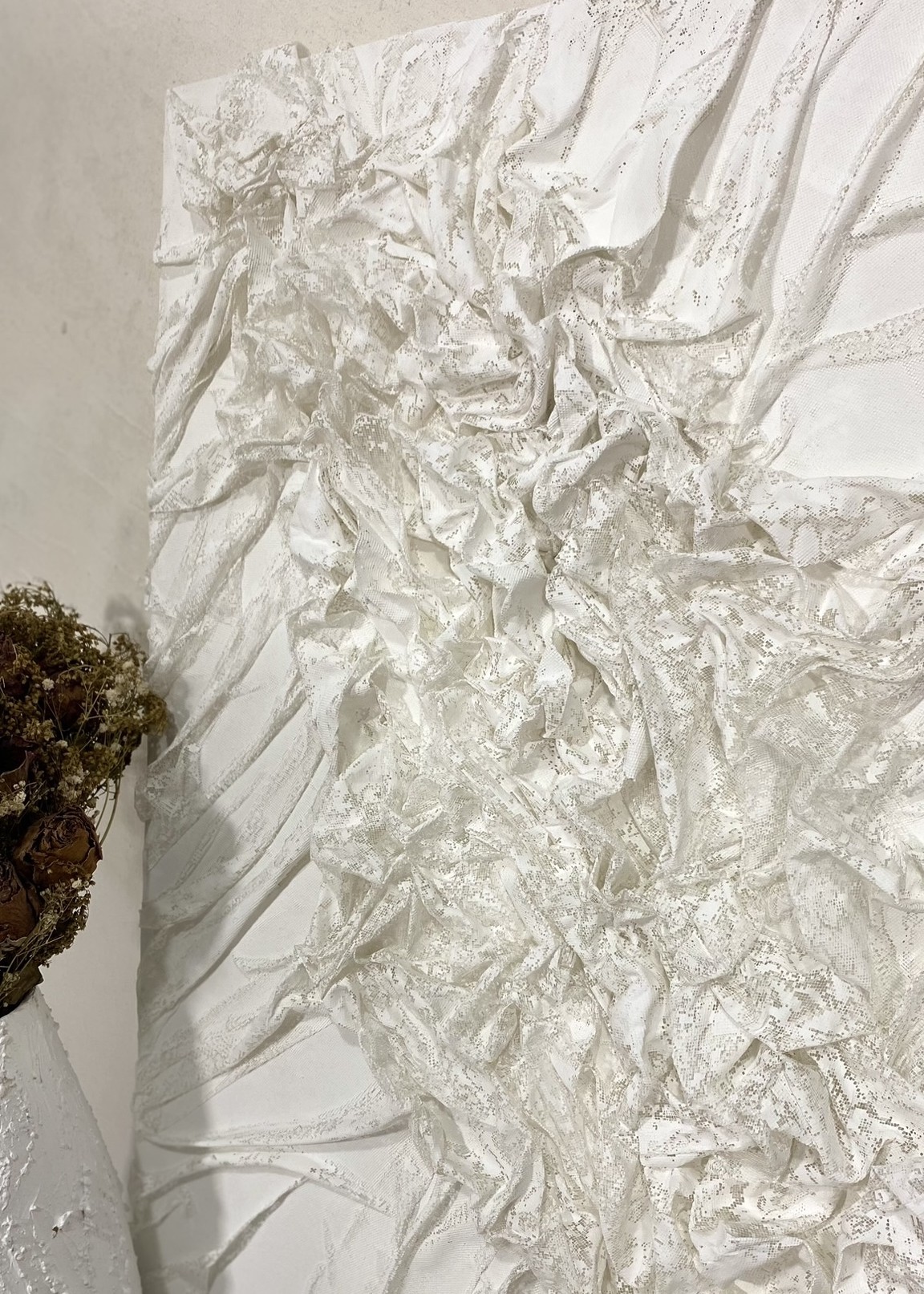 2'li Dokulu Alçı Tablo - Düşlerin Yansıması | El Yapımı 3D Dekoratif Duvar Tablosu