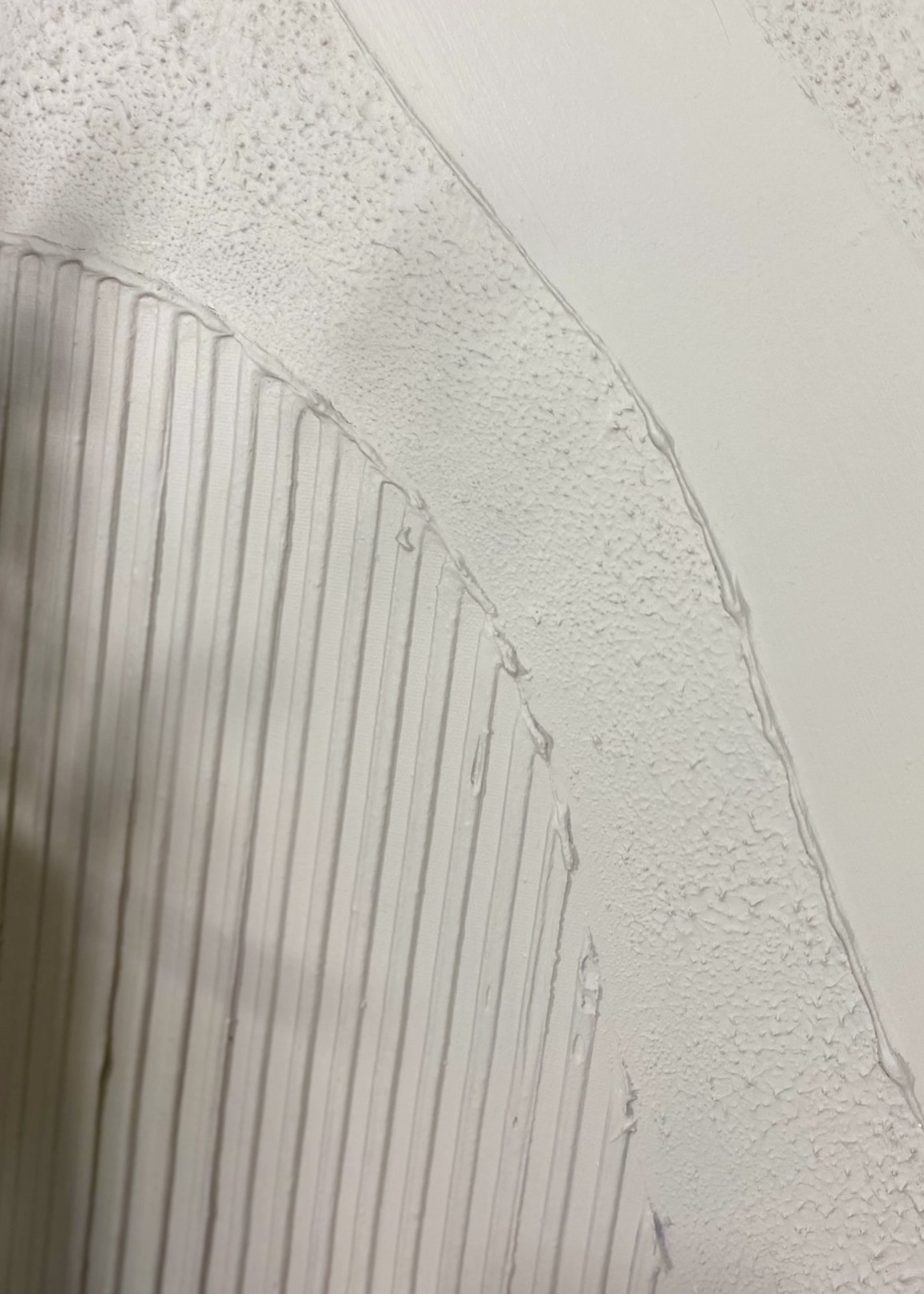 Dokulu Alçı Tablo - Akışkan Dengeler | El Yapımı 3D Dekoratif Duvar Tablosu