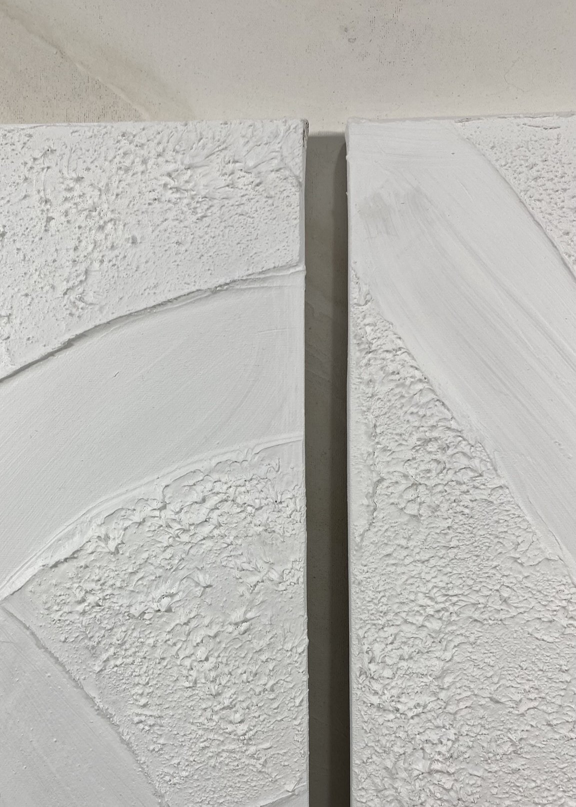 2'li Dokulu Alçı Tablo Zihnin Yolları | El Yapımı 3D Dekoratif Duvar Tablosu