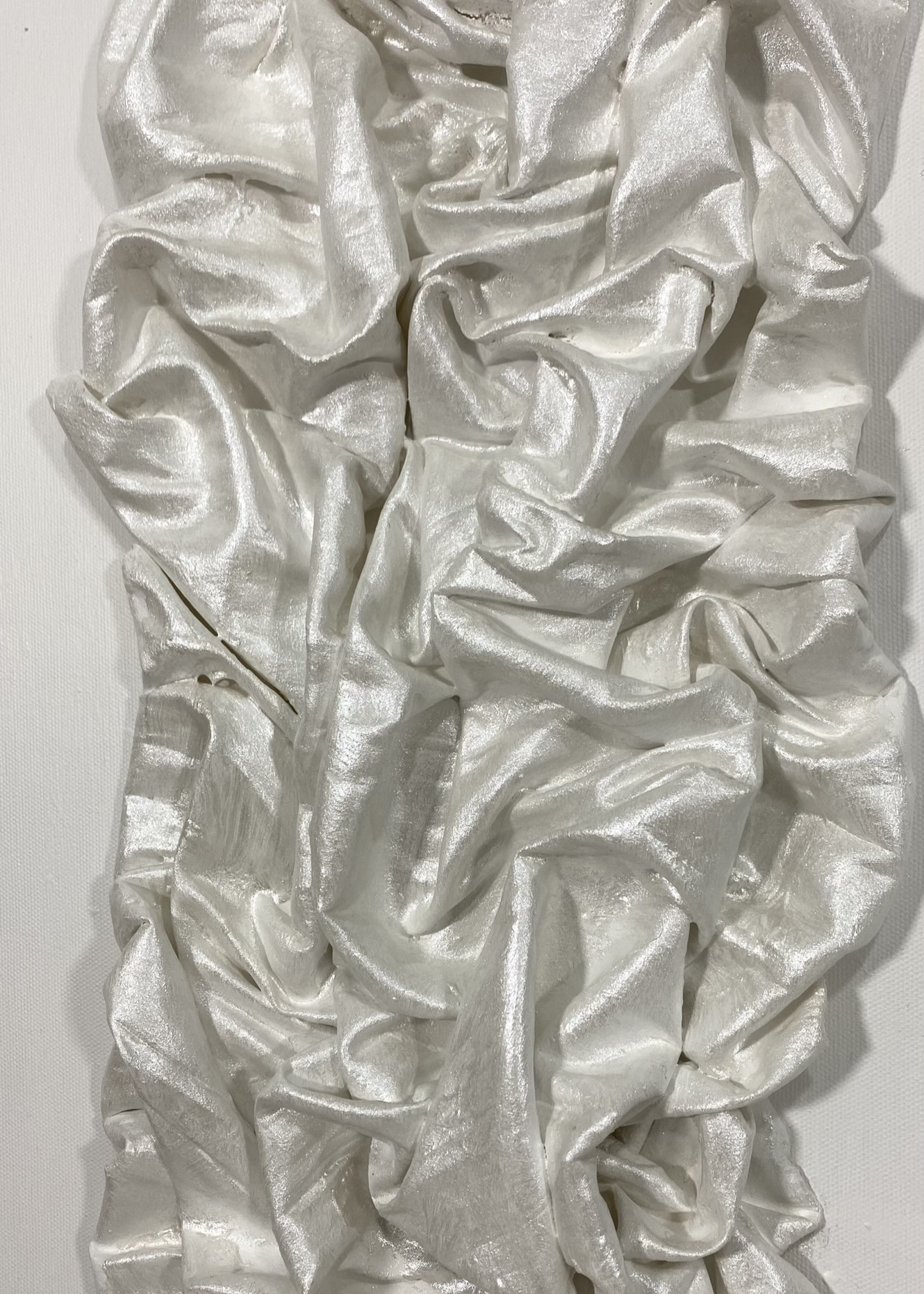 2'li Dokulu Alçı Tablo - Denge ve Kaos | El Yapımı 3D Dekoratif Duvar Tablosu Metalik
