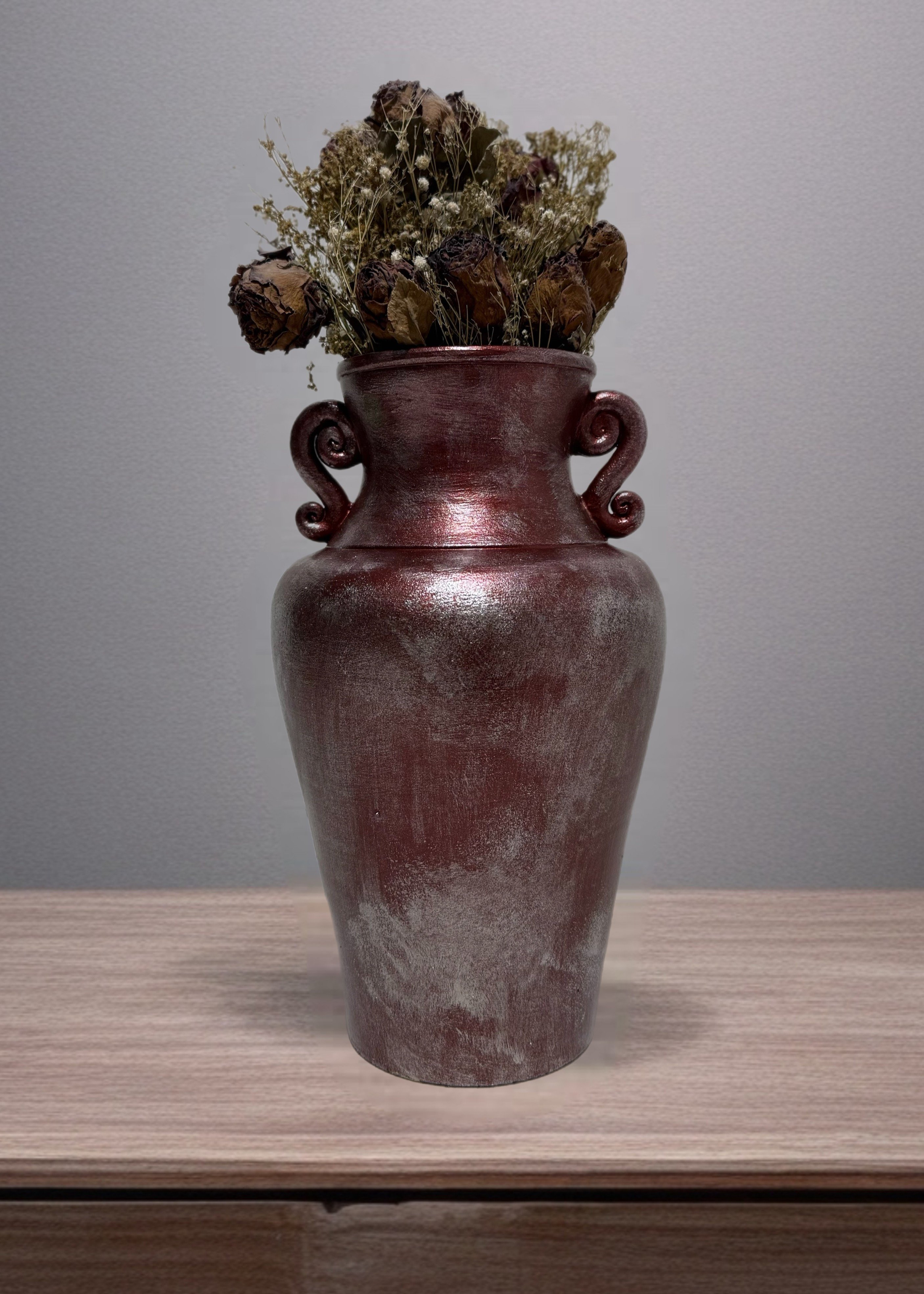 Bordo-Gümüş