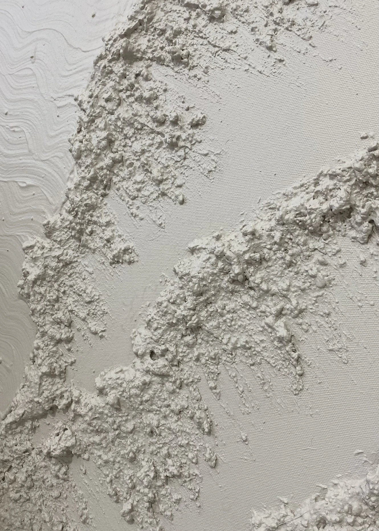 Dokulu Alçı Tablo Sonsuz Kıyı  El Yapımı 3D Dekoratif Duvar Tablosu