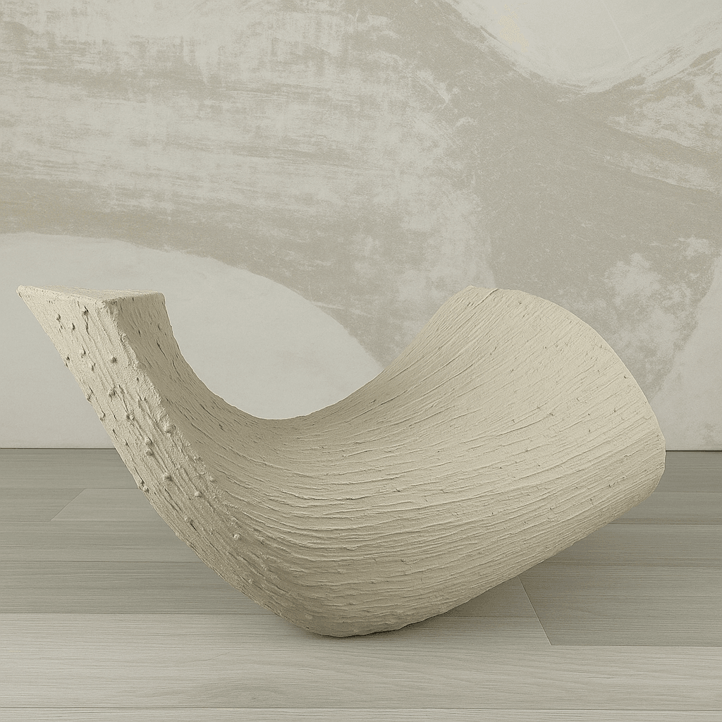 Mistral – El Yapımı Dokulu Dekoratif Vazo 35-20 cm