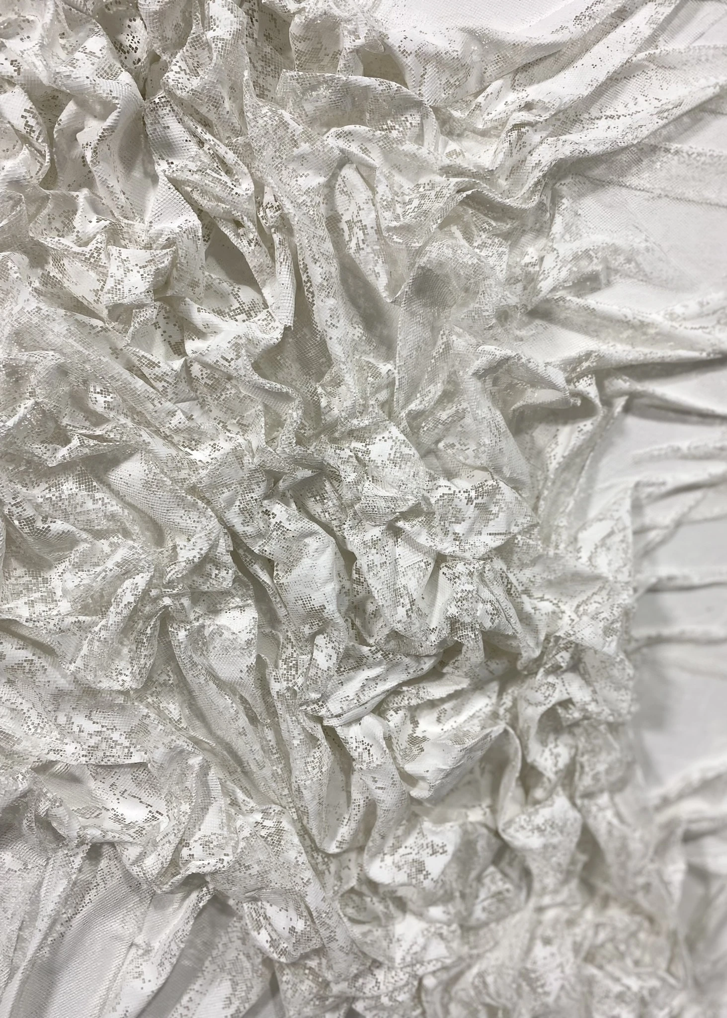 Dokulu Alçı Tablo Ruhun Kıvrımları | El Yapımı 3D Dekoratif Duvar Tablosu