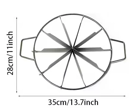 Metal Pasta Dilimleyici 10 Dilim