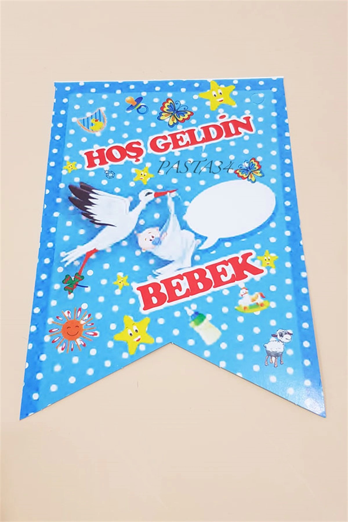 Yazı Hoş geldin Bebek Mavi