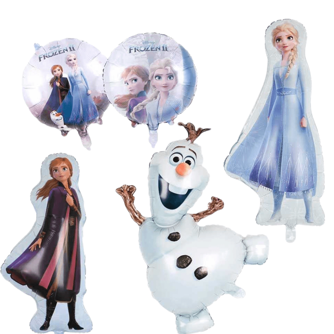 Frozen 5'li Folyo Balon Seti